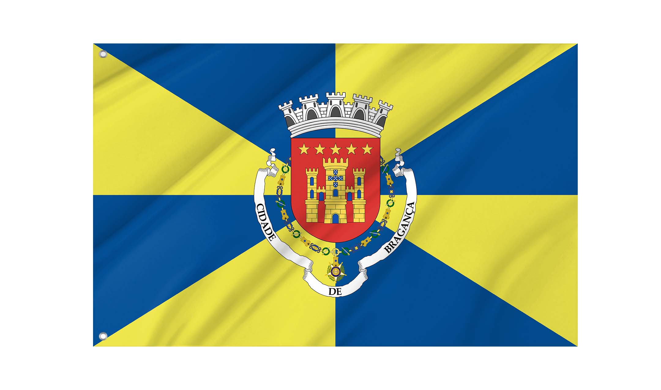 Bragança District Flag for Indoor & Outdoor Use