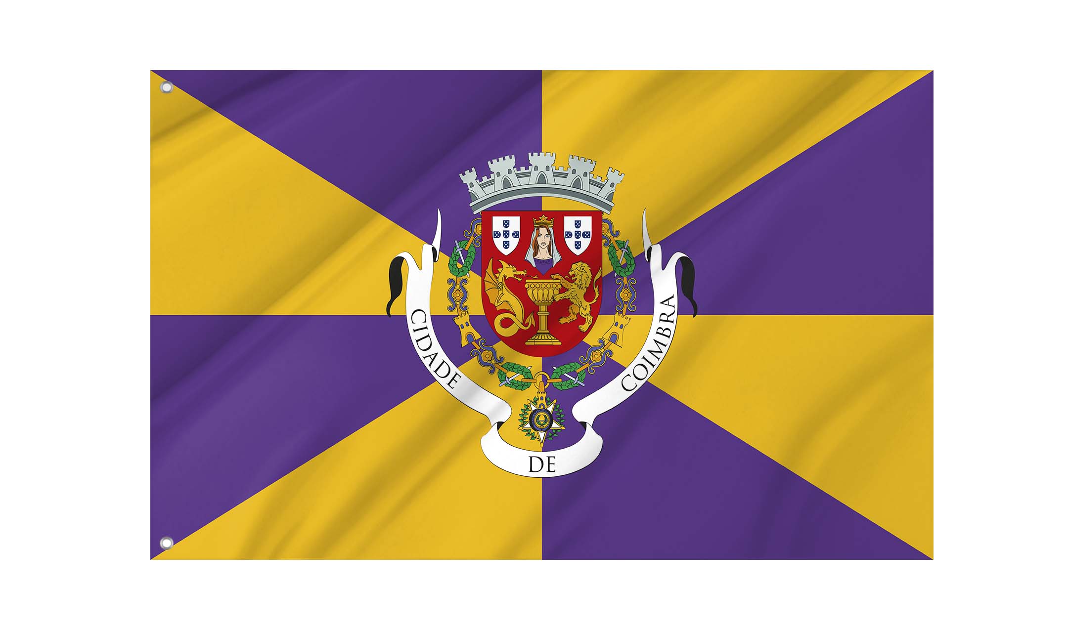 Coimbra District Flag for Indoor & Outdoor Use