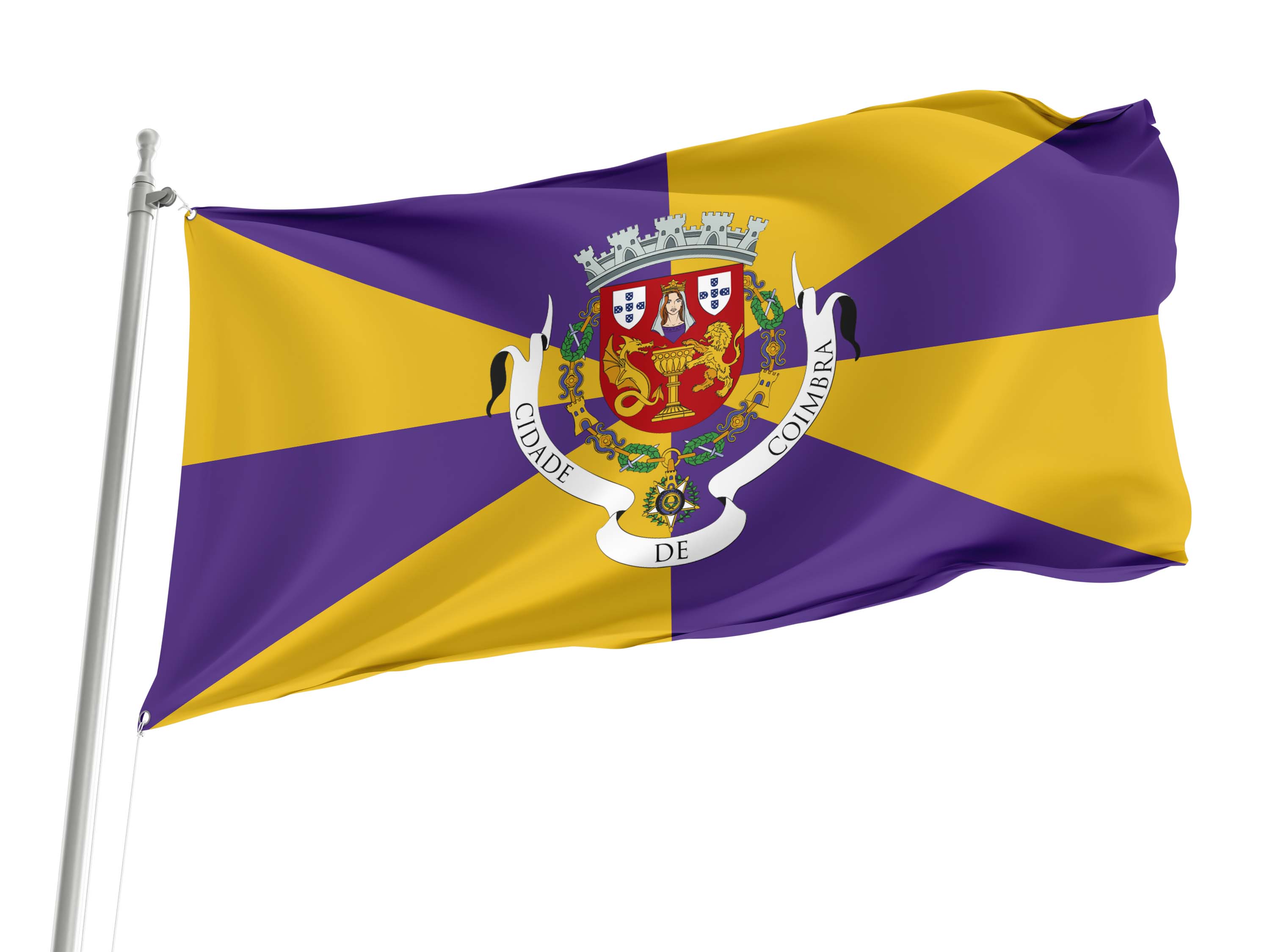 Coimbra District Flag for Indoor & Outdoor Use