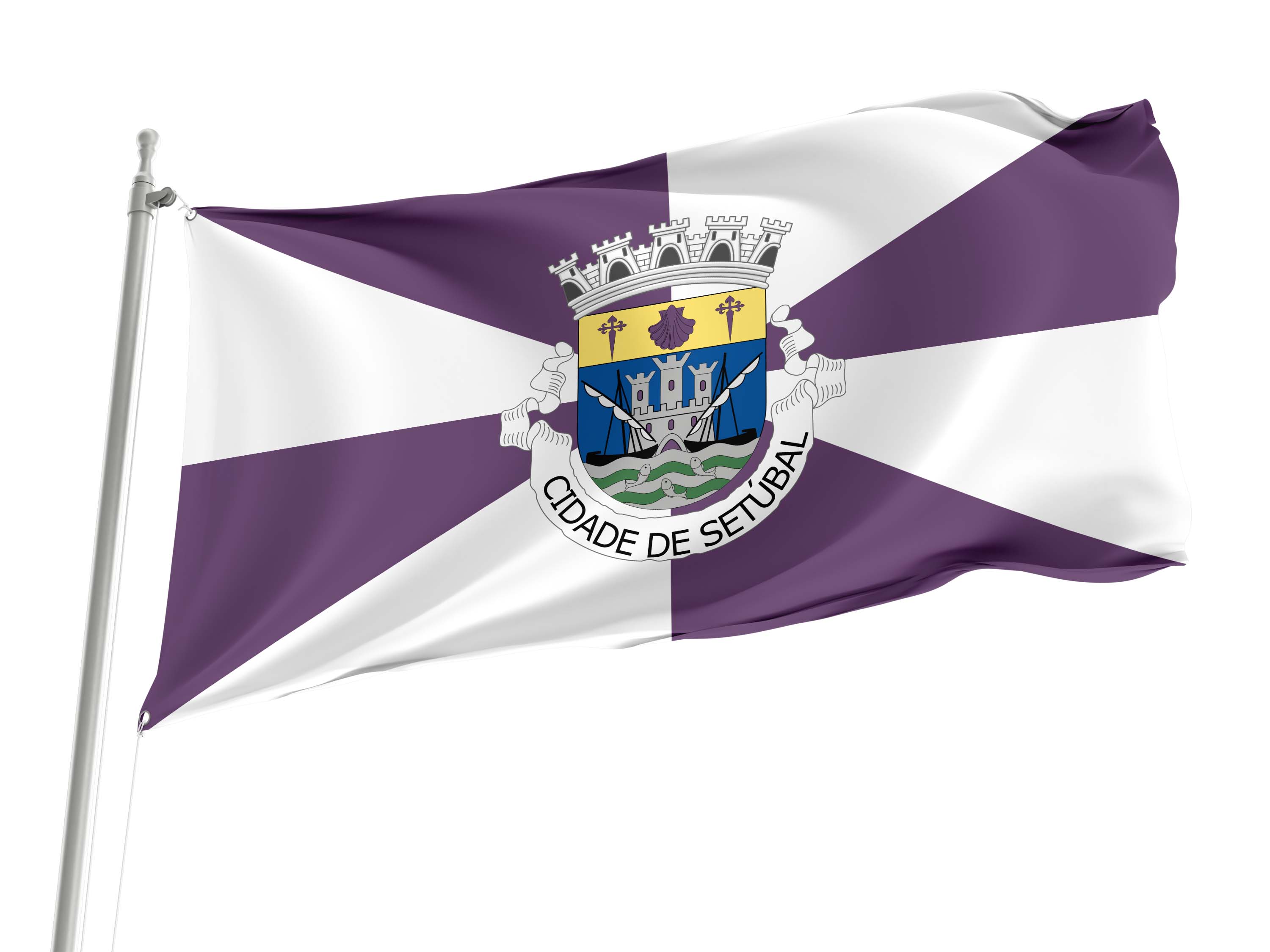 Setúbal District Flag for Indoor & Outdoor Use