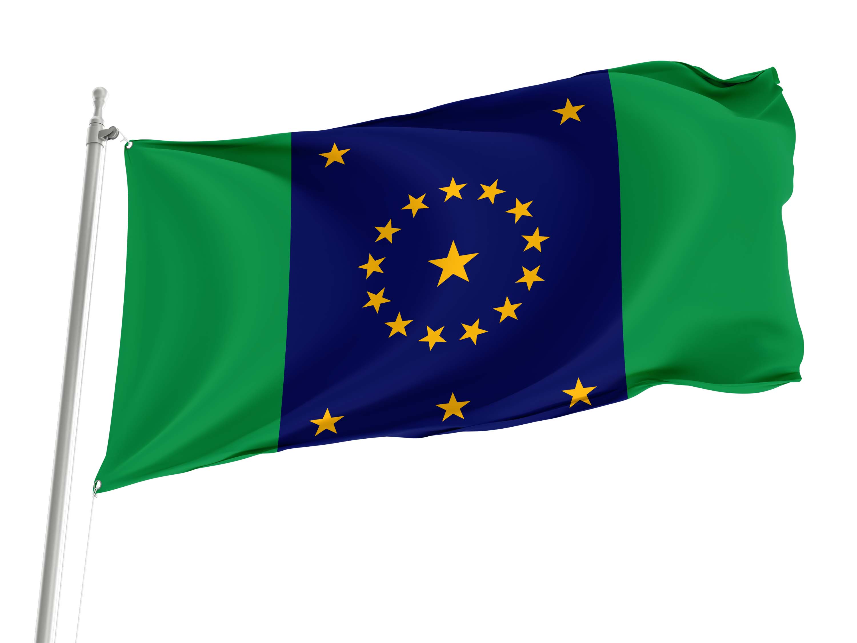 Indiana Centennial 1916 Flag for Indoor & Outdoor Use
