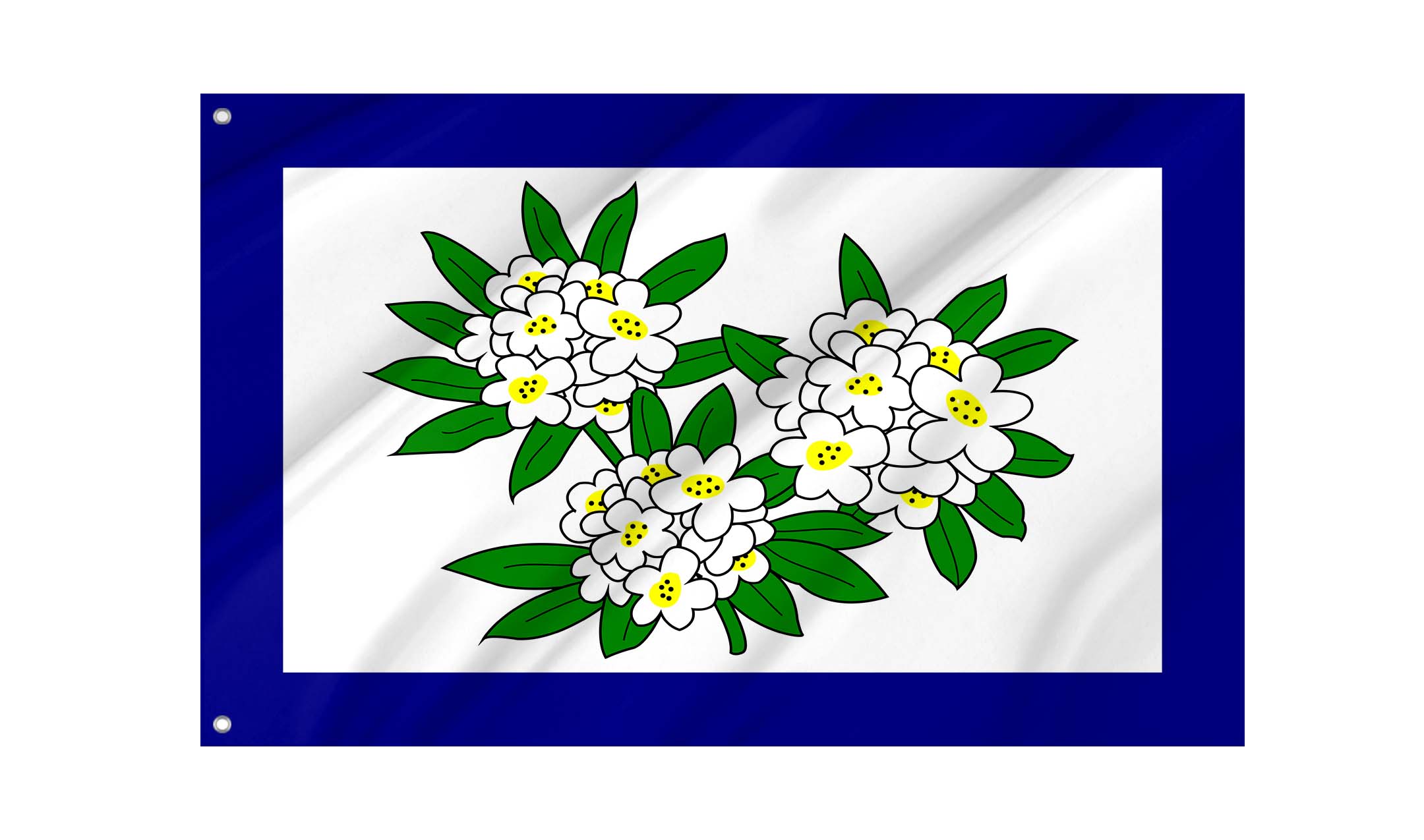 West Virginia Obverse 1905-1907 Flag for Indoor & Outdoor Use