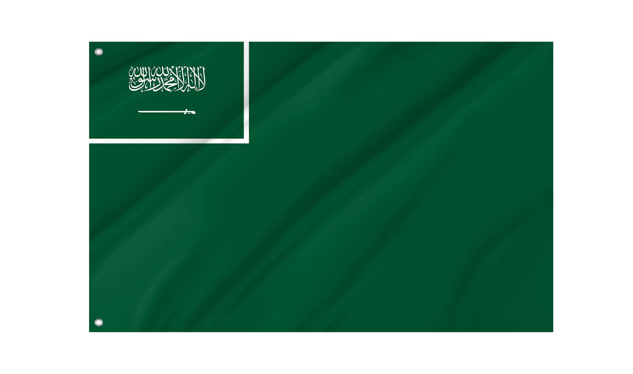 Civil Ensign of Saudi Arabia Flag for Indoor & Outdoor Use