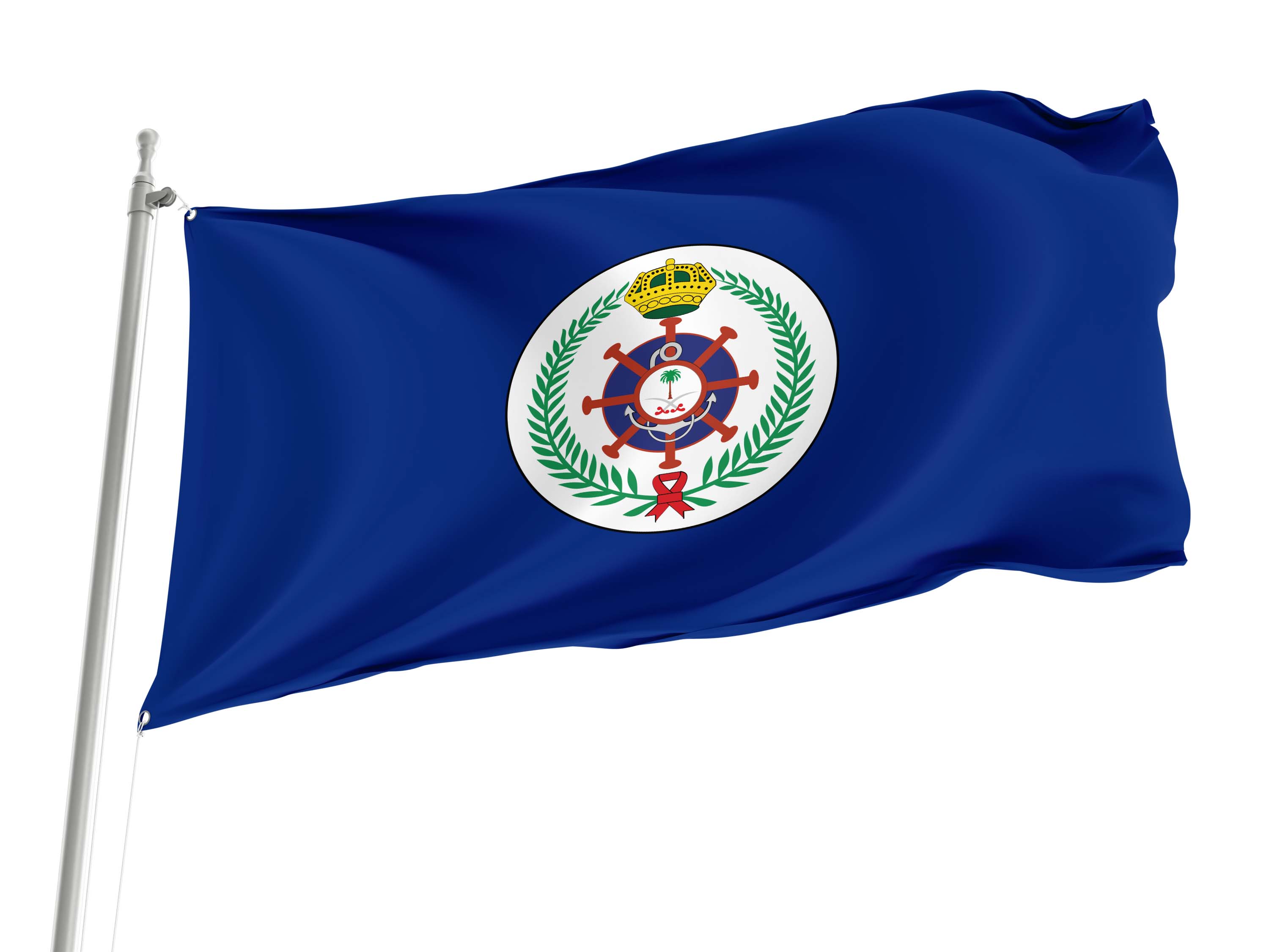 Naval Jack of Saudi Arabia Flag for Indoor & Outdoor Use