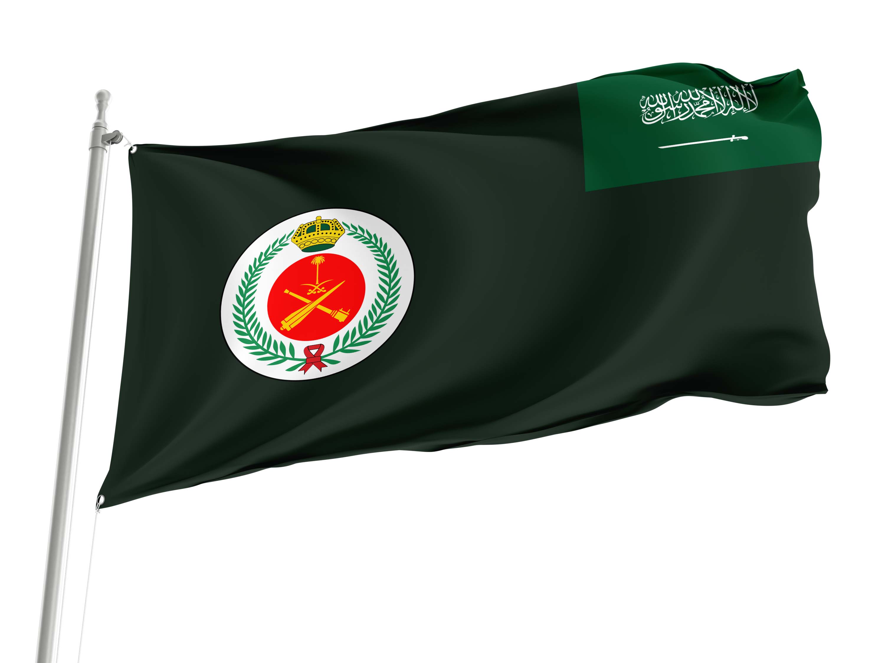 Royal Saudi Air Defense Forces Flag for Indoor & Outdoor Use