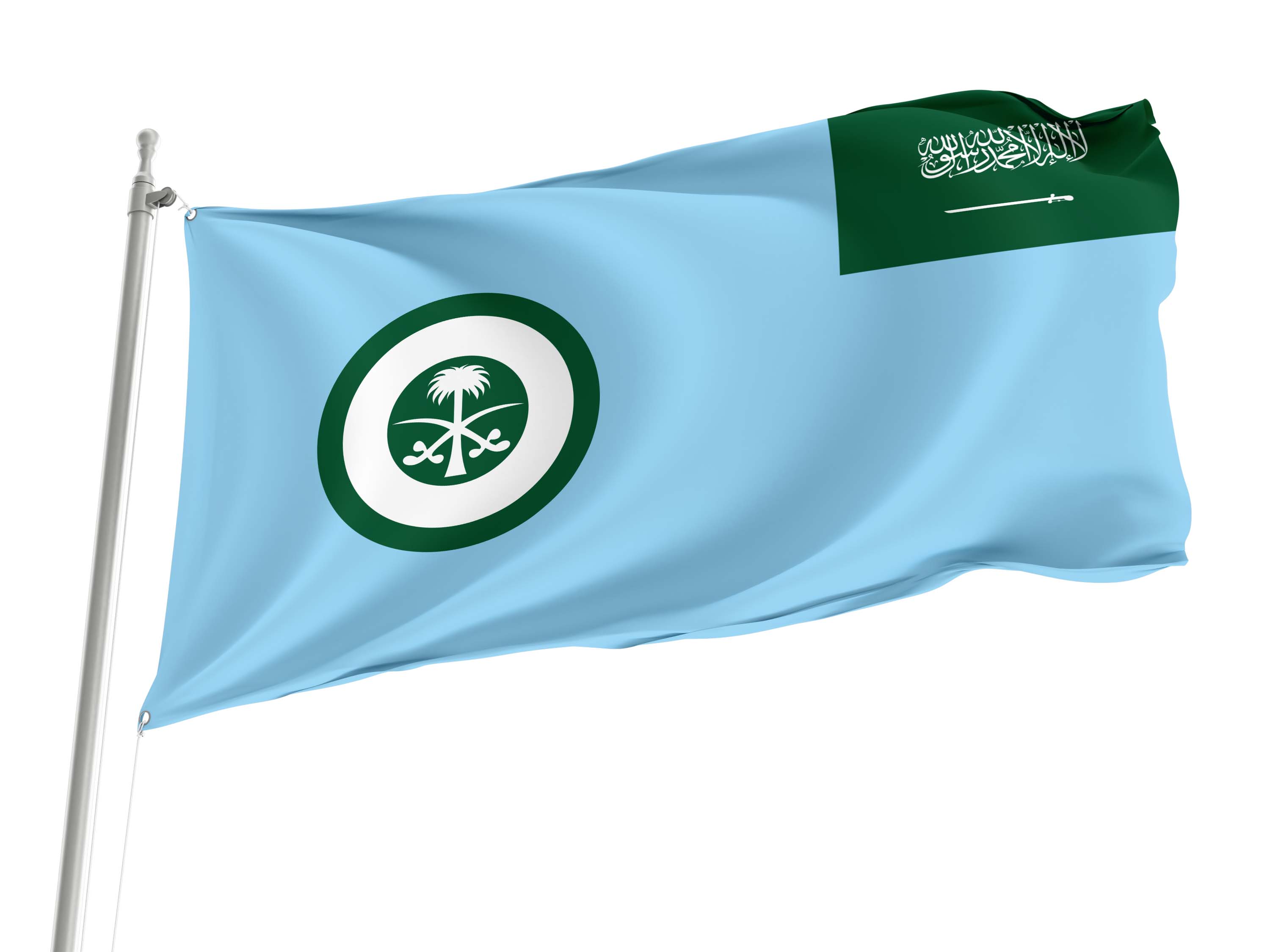 Air Force Ensign of Saudi Arabia Flag for Indoor & Outdoor Use