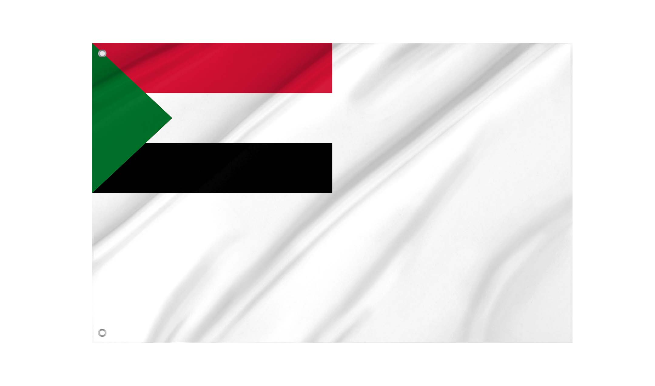 Sudanese Naval Ensign Flag for Indoor & Outdoor Use