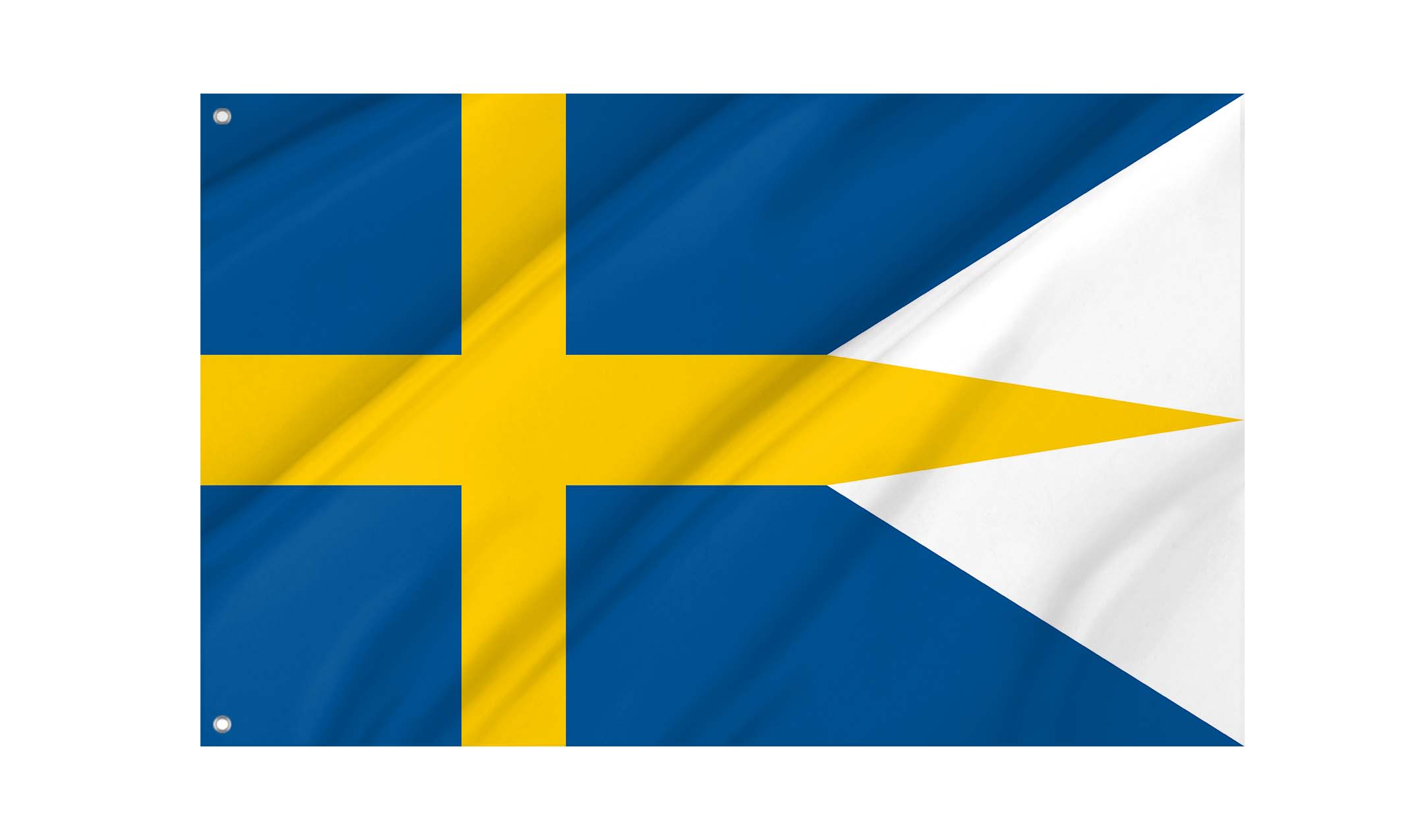 Naval Ensign of Sweden Flag for Indoor & Outdoor Use