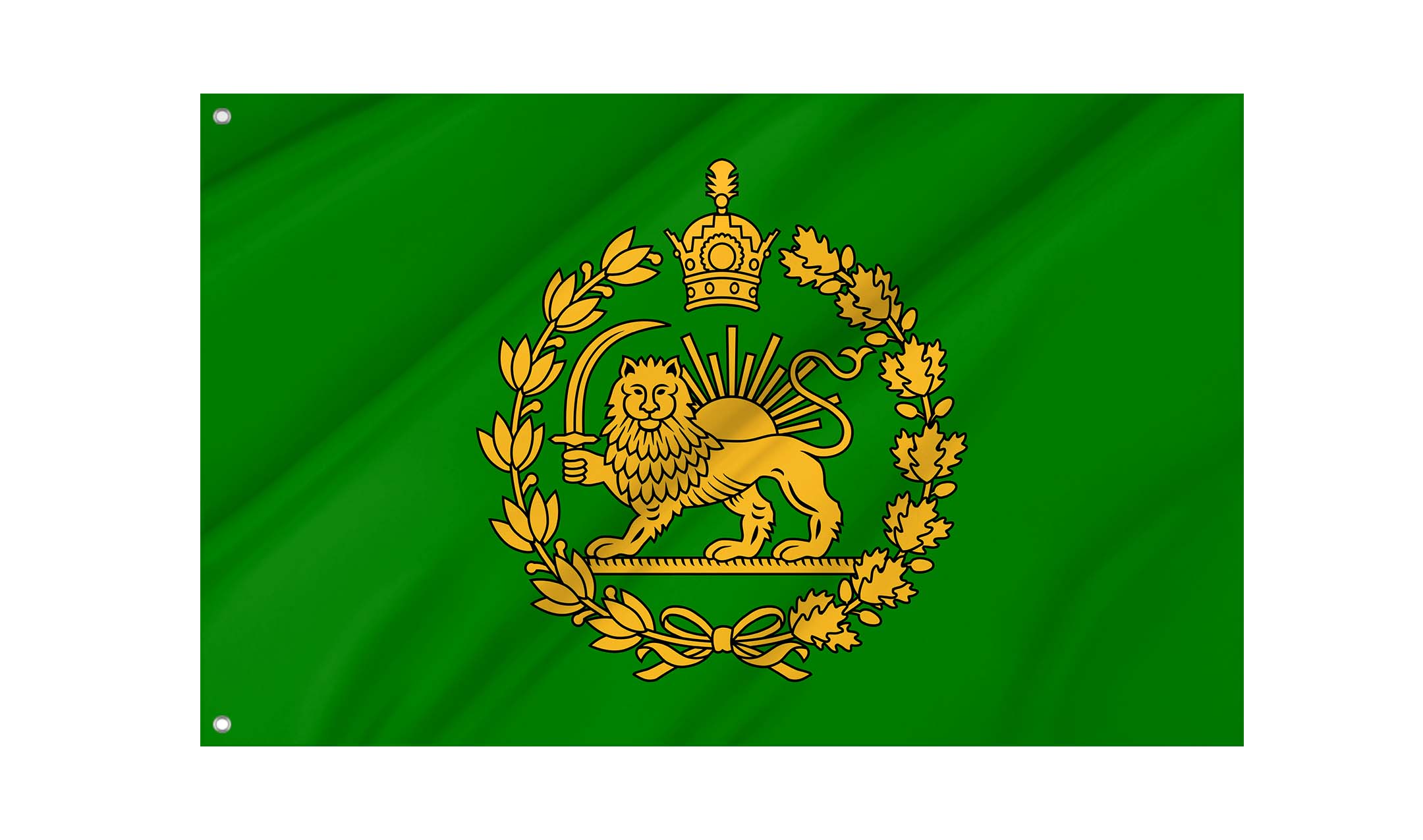 Naval Jack of Iran 1926-1974 Flag for Indoor & Outdoor Use