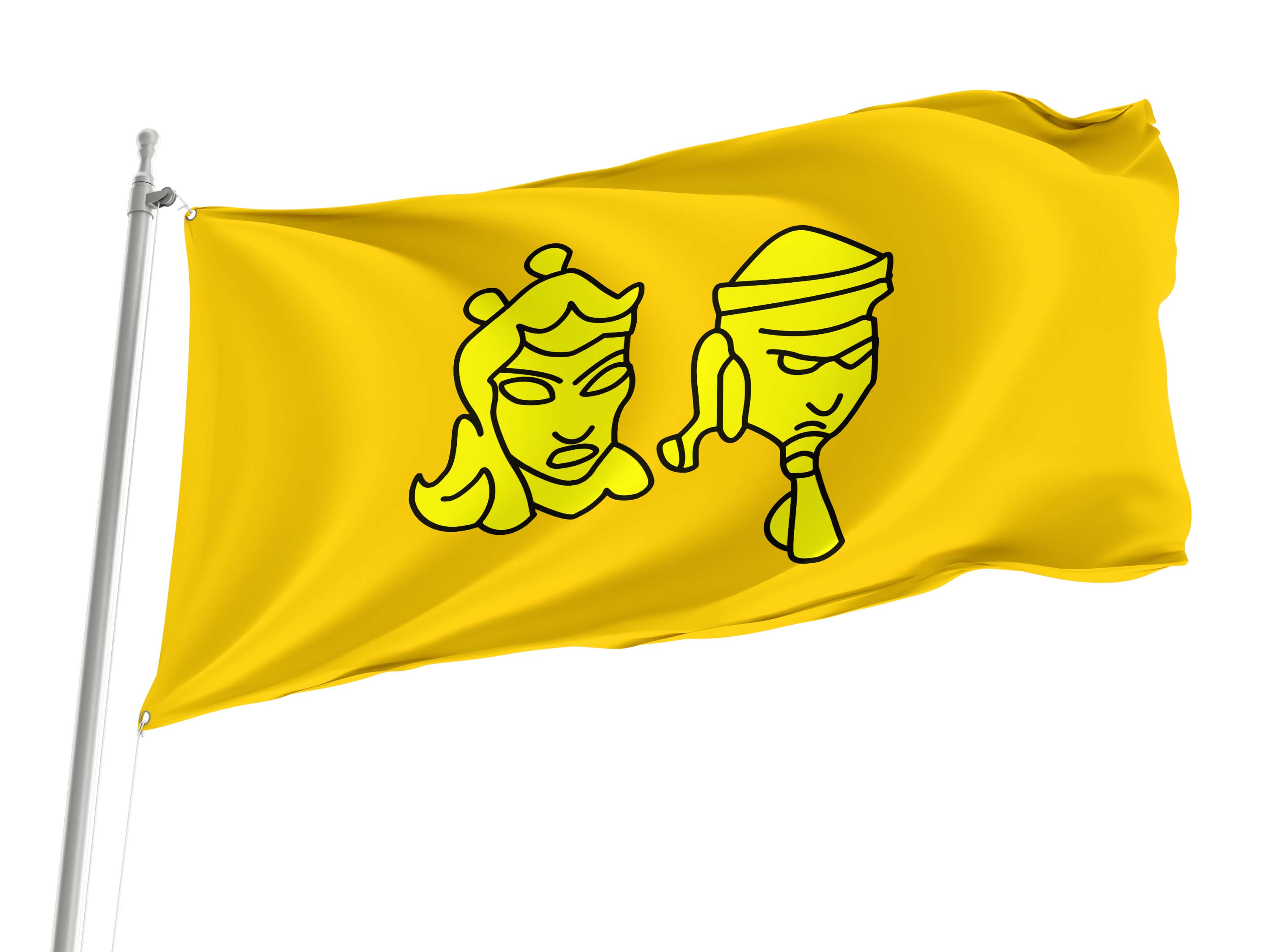 Uyghur Khaganate Flag for Indoor & Outdoor Use