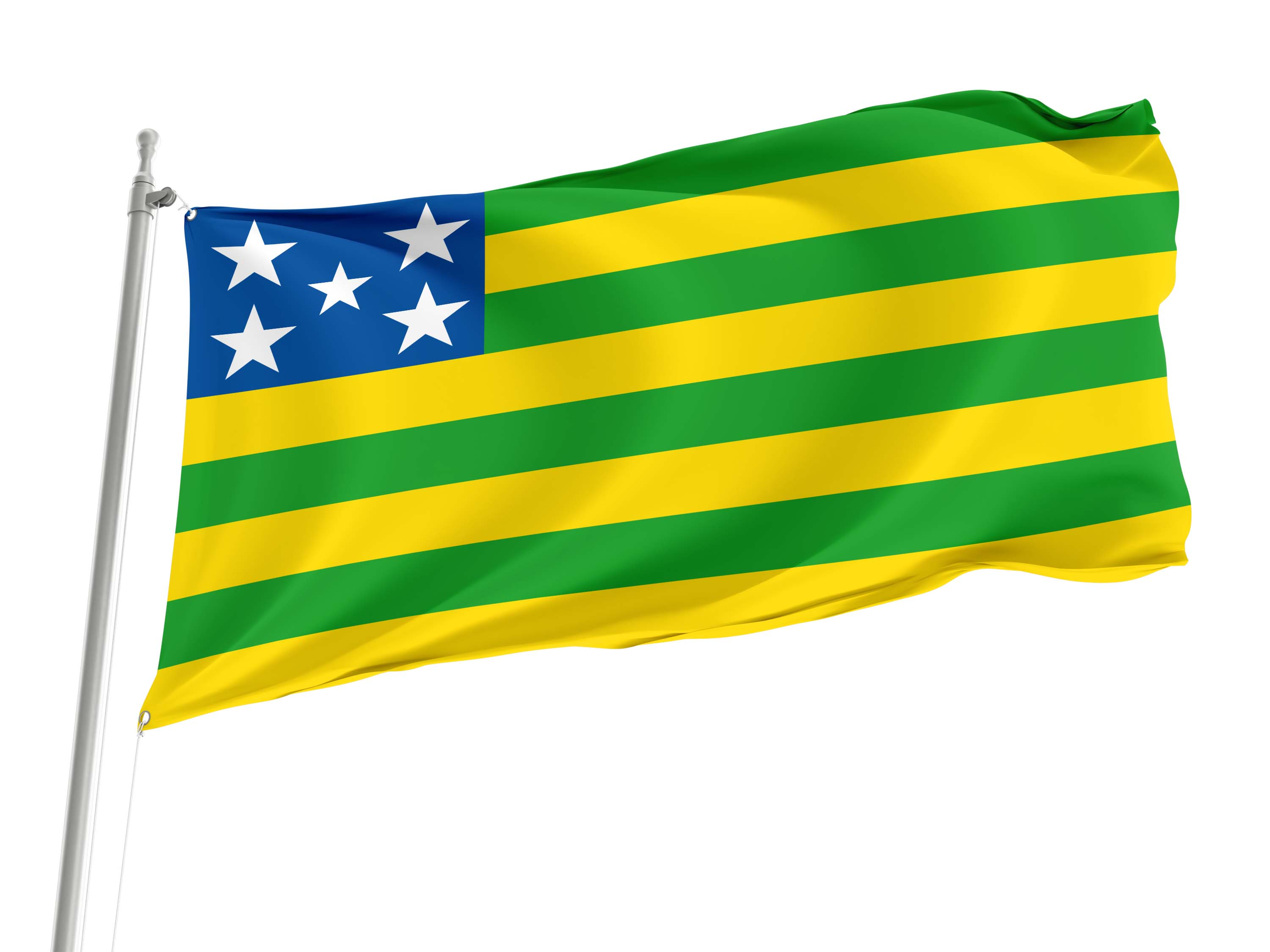 Goiás Flag for Indoor & Outdoor Use