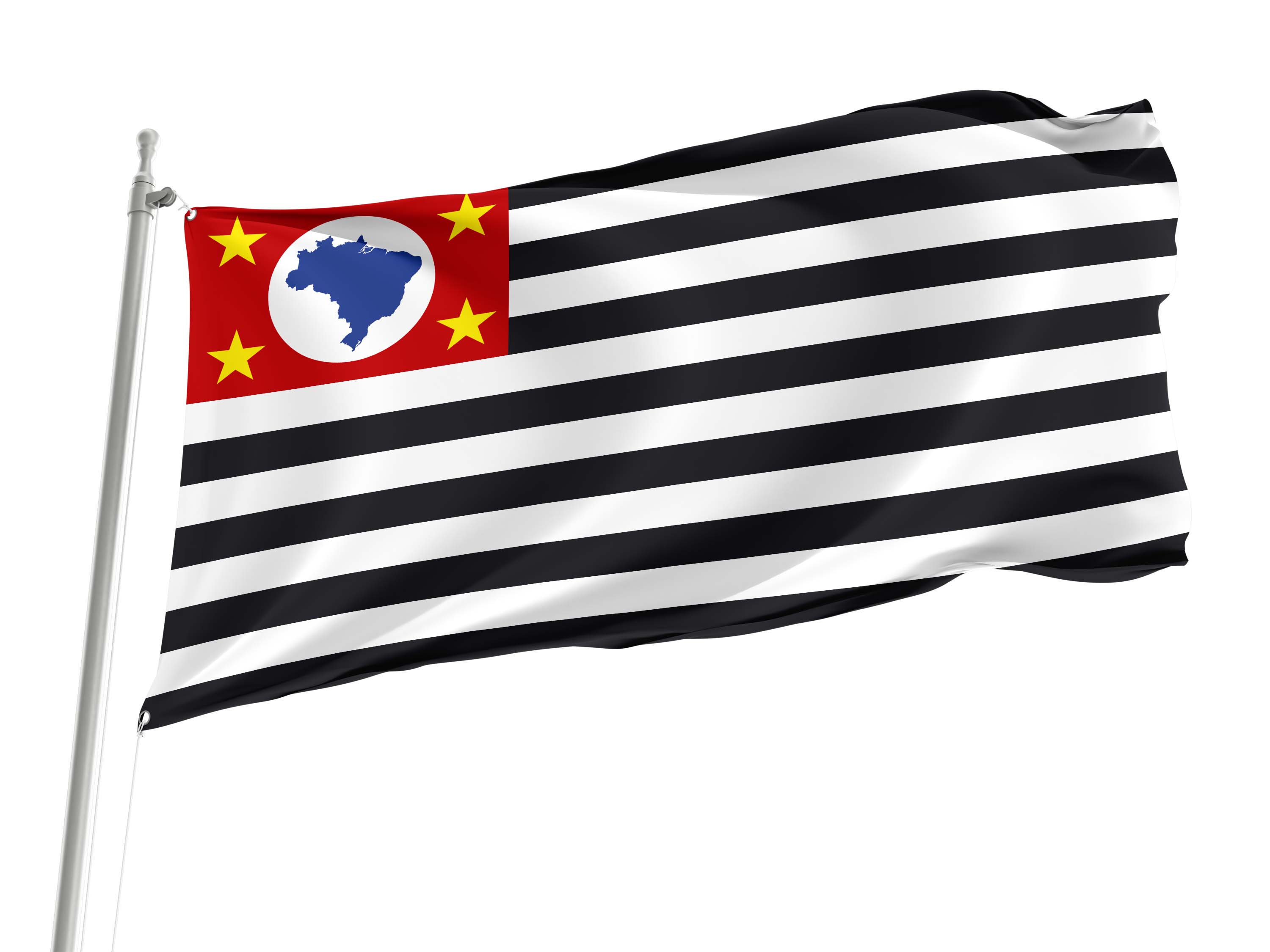 São Paulo State Flag for Indoor & Outdoor Use