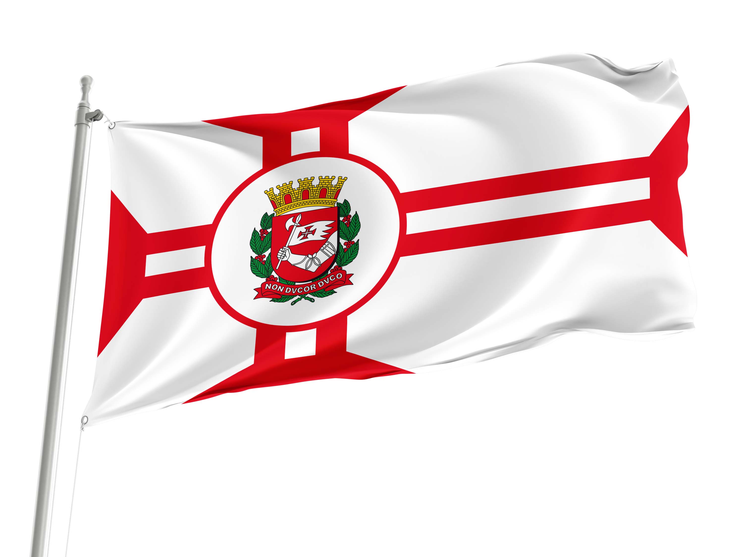São Paulo City Flag for Indoor & Outdoor Use