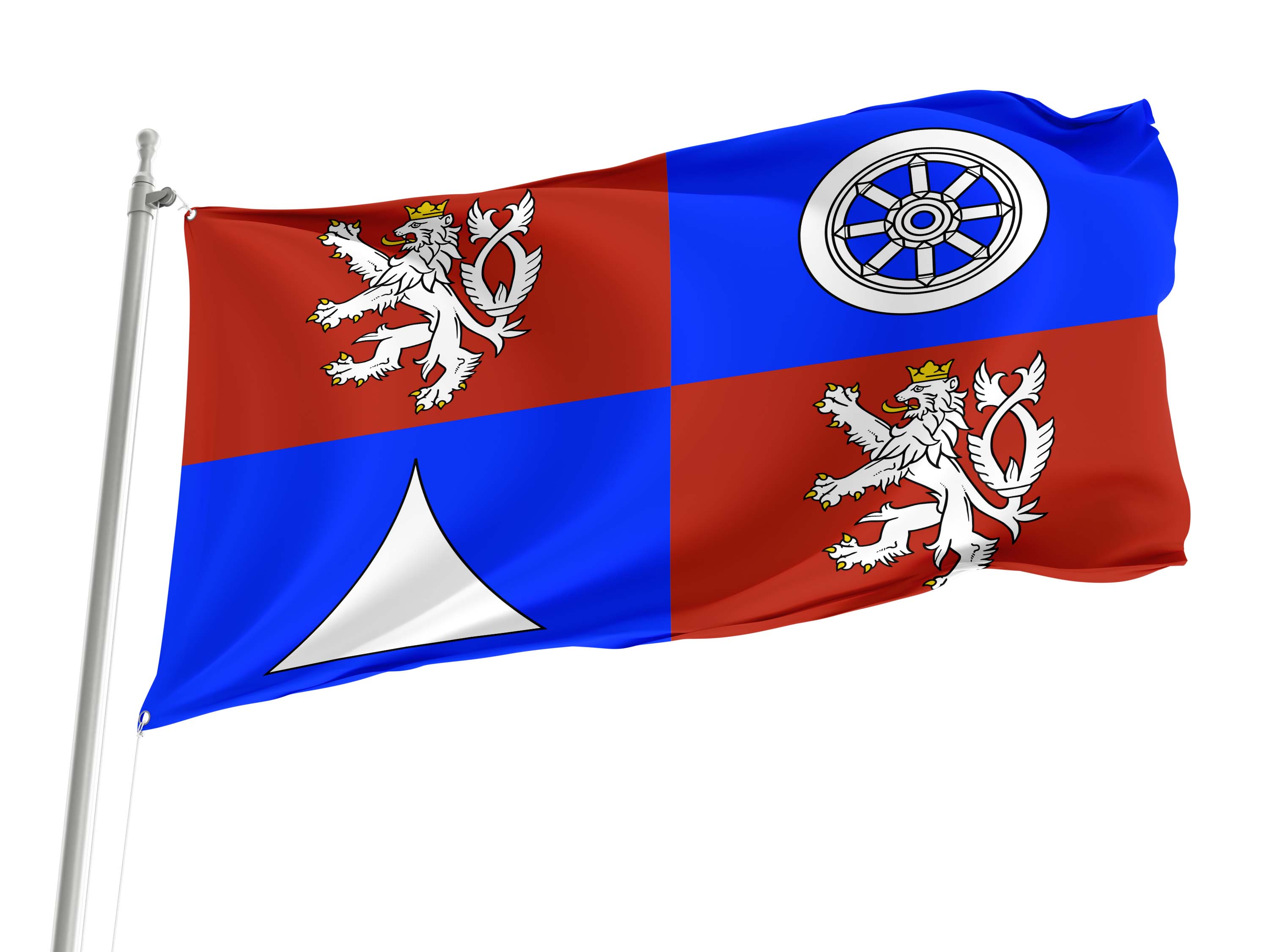 Liberec Region Flag for Indoor & Outdoor Use