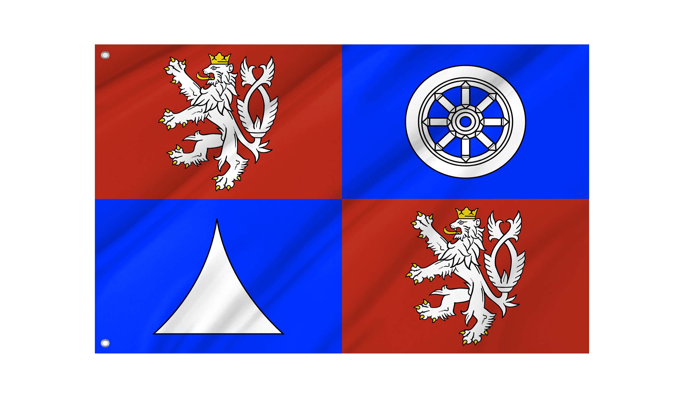 Liberec Region Flag for Indoor & Outdoor Use