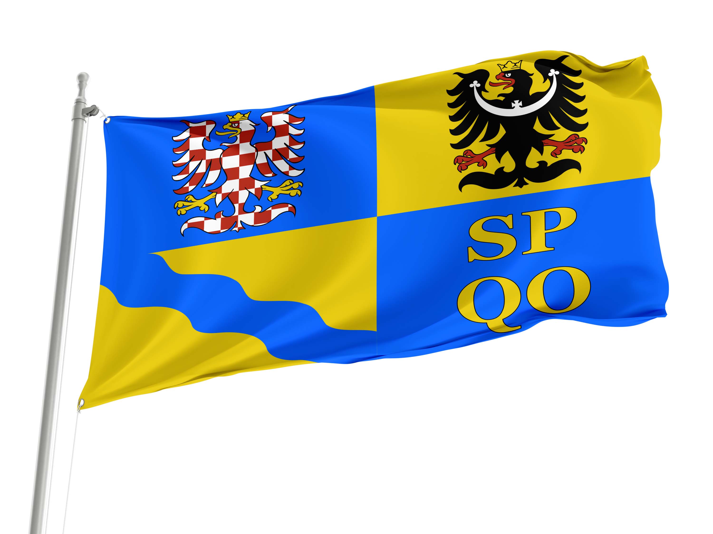Olomouc Region Flag for Indoor & Outdoor Use