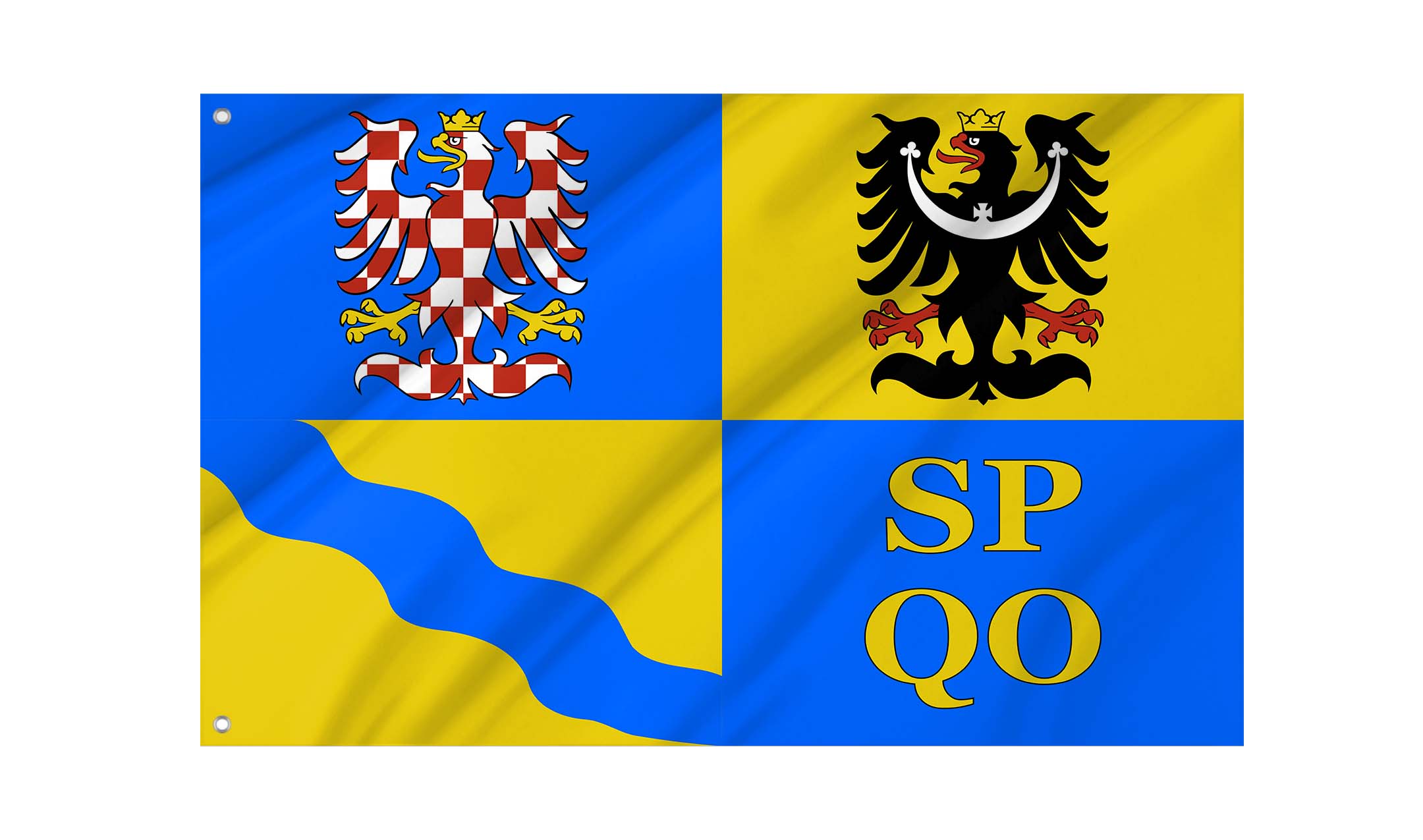 Olomouc Region Flag for Indoor & Outdoor Use