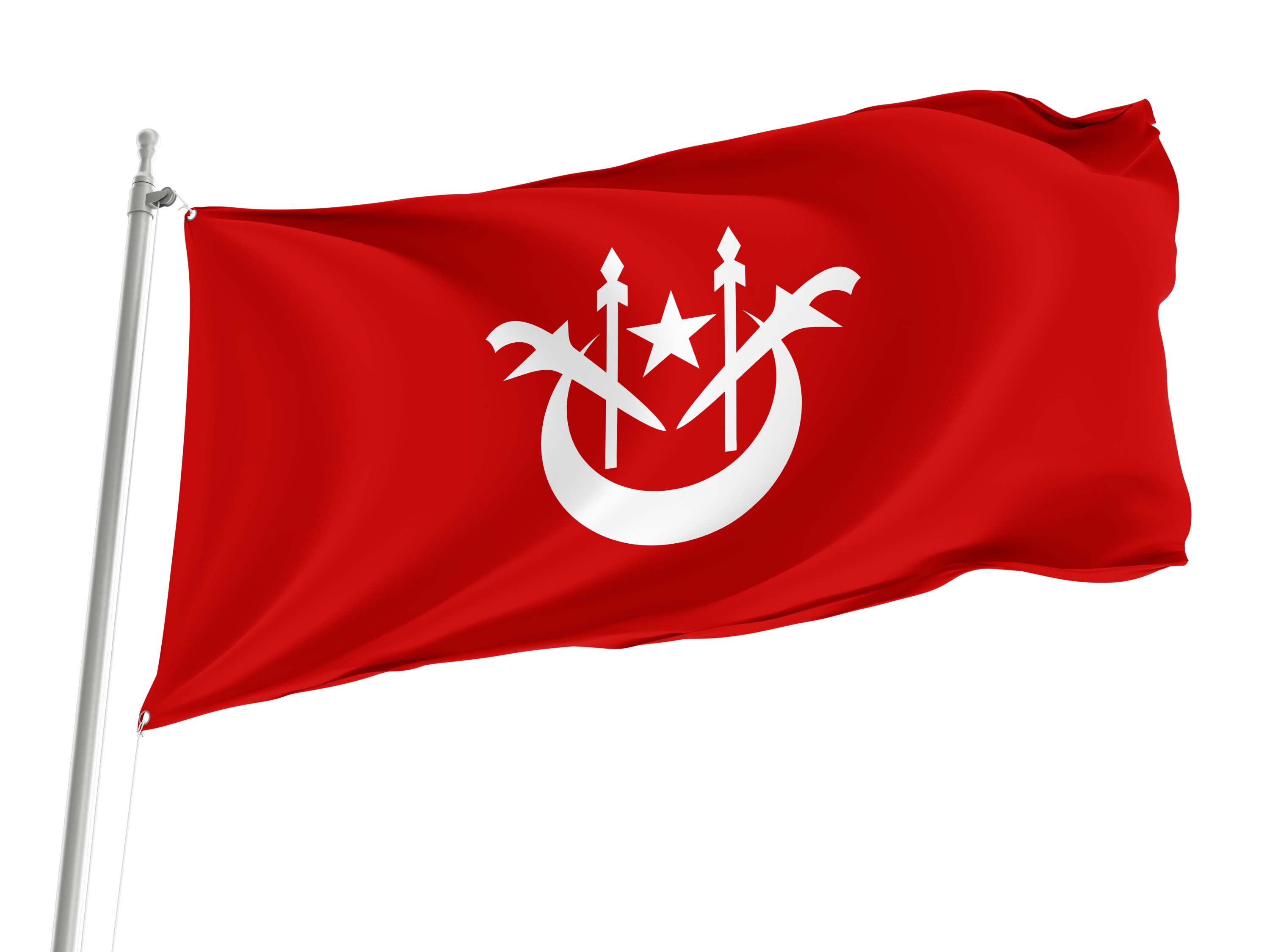 Kelantan Flag for Indoor & Outdoor Use