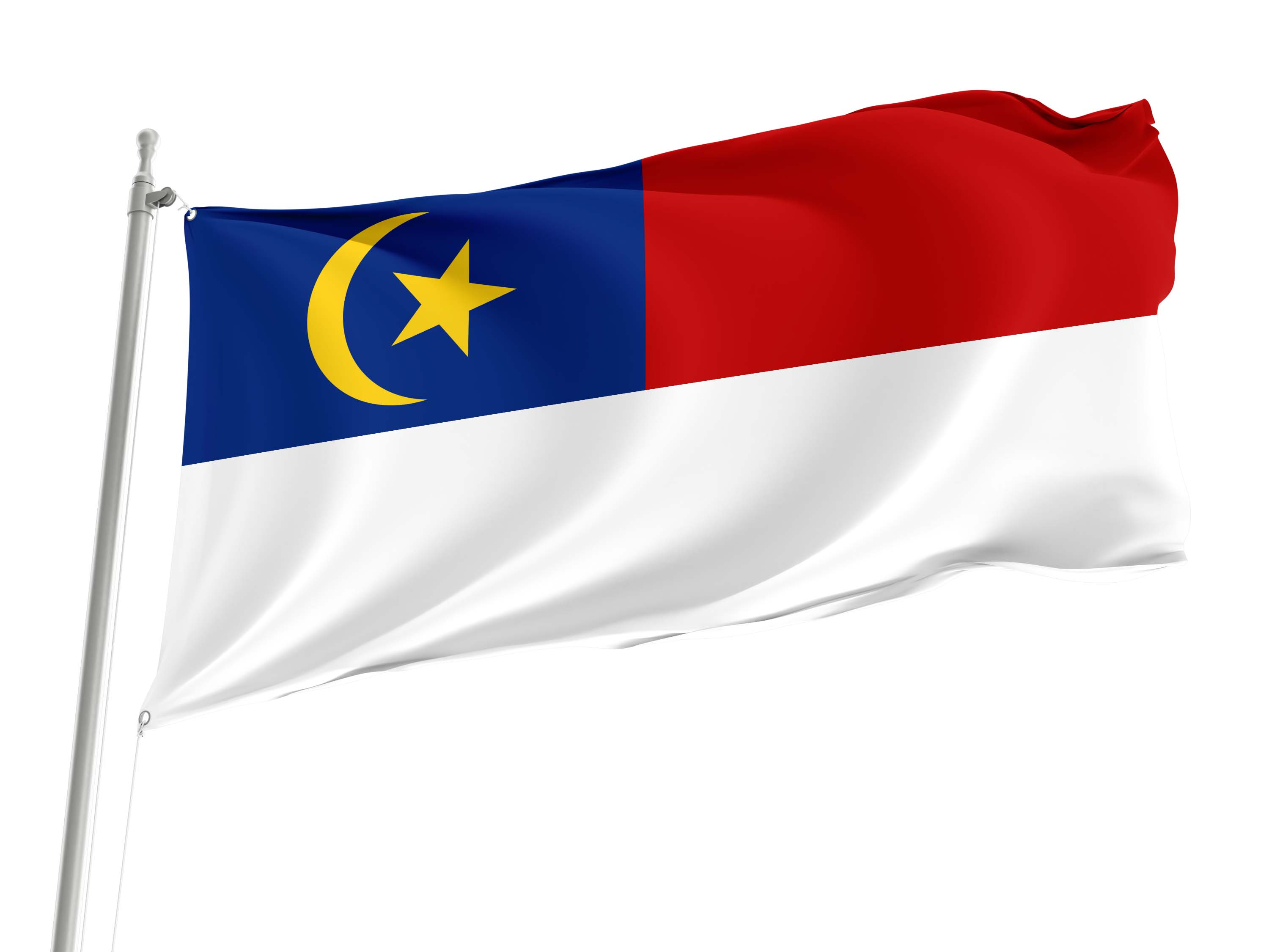 Malacca Flag for Indoor & Outdoor Use
