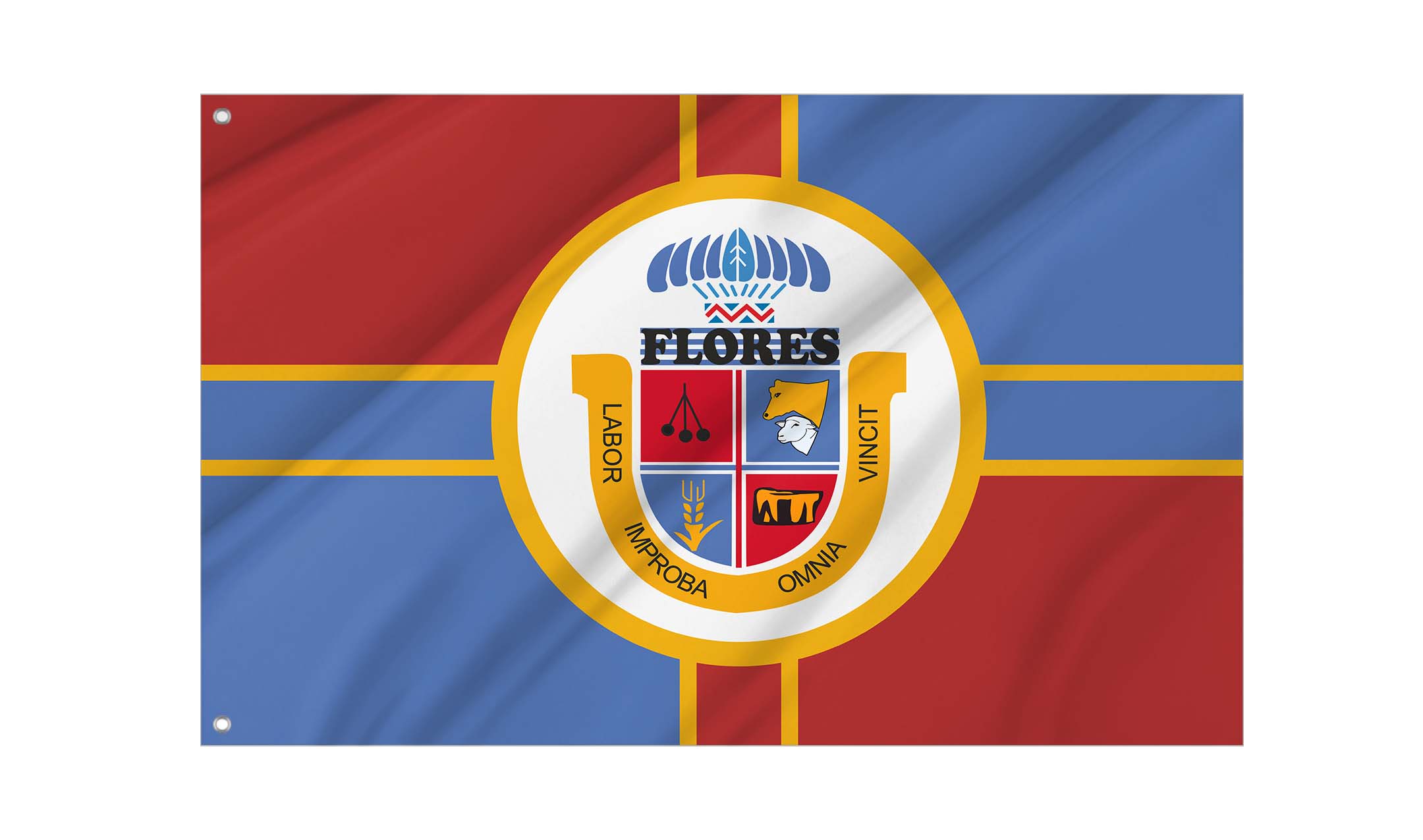 Flores Department Flag for Indoor & Outdoor Use
