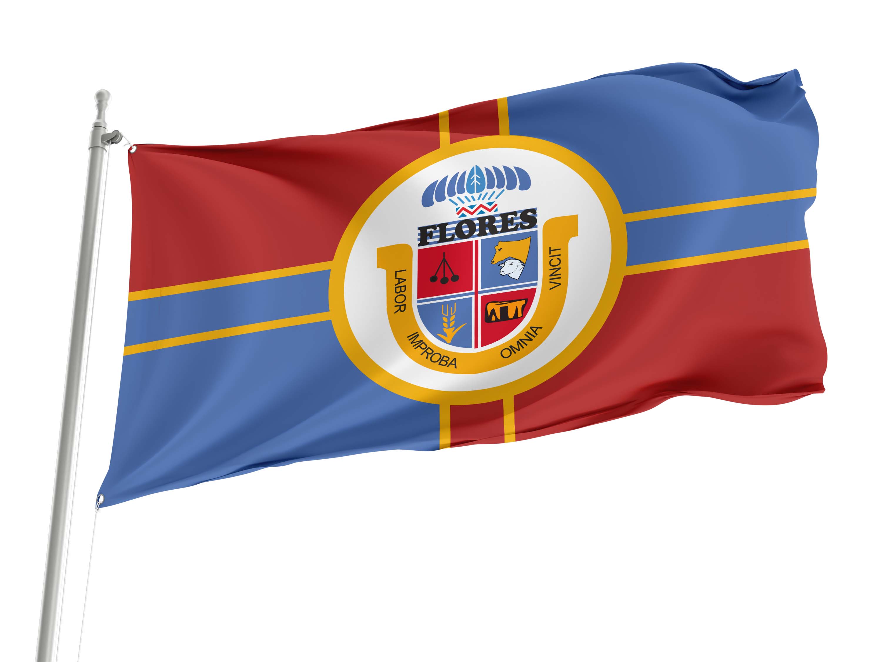 Flores Department Flag for Indoor & Outdoor Use