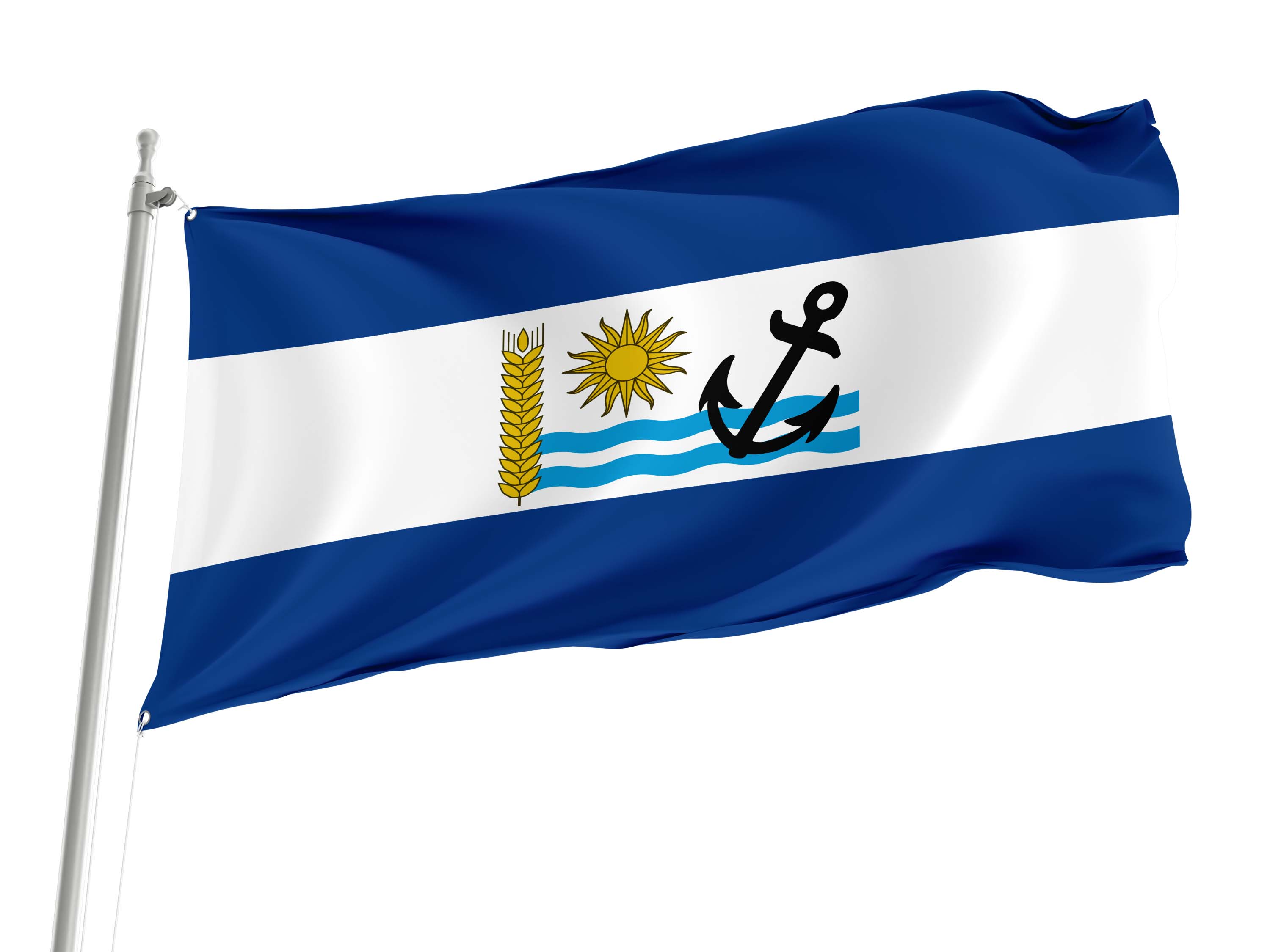 Río Negro Department Flag for Indoor & Outdoor Use