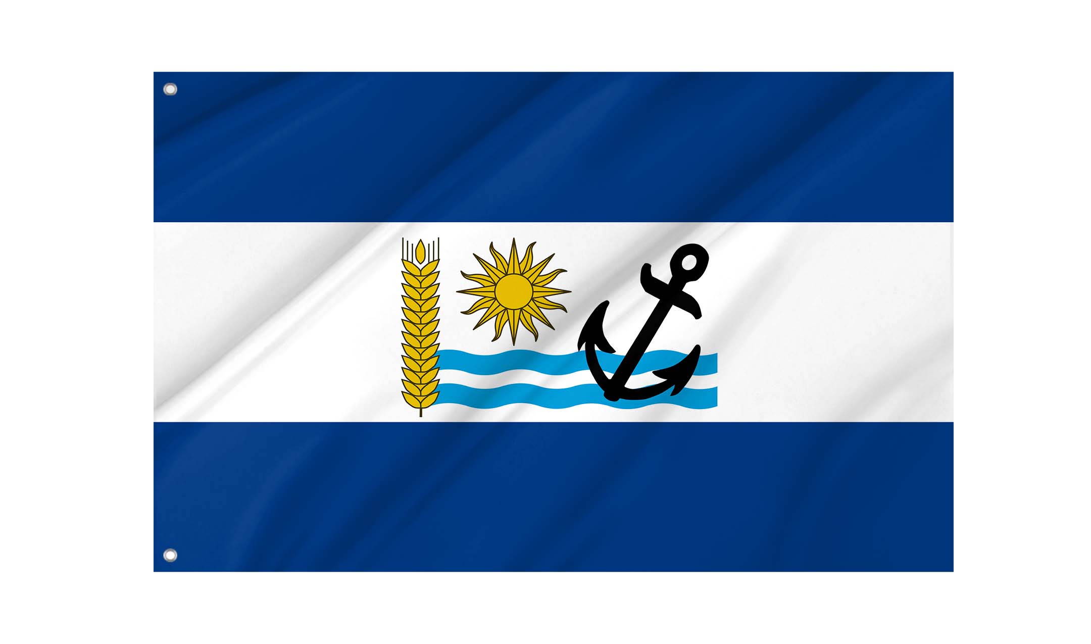 Río Negro Department Flag for Indoor & Outdoor Use