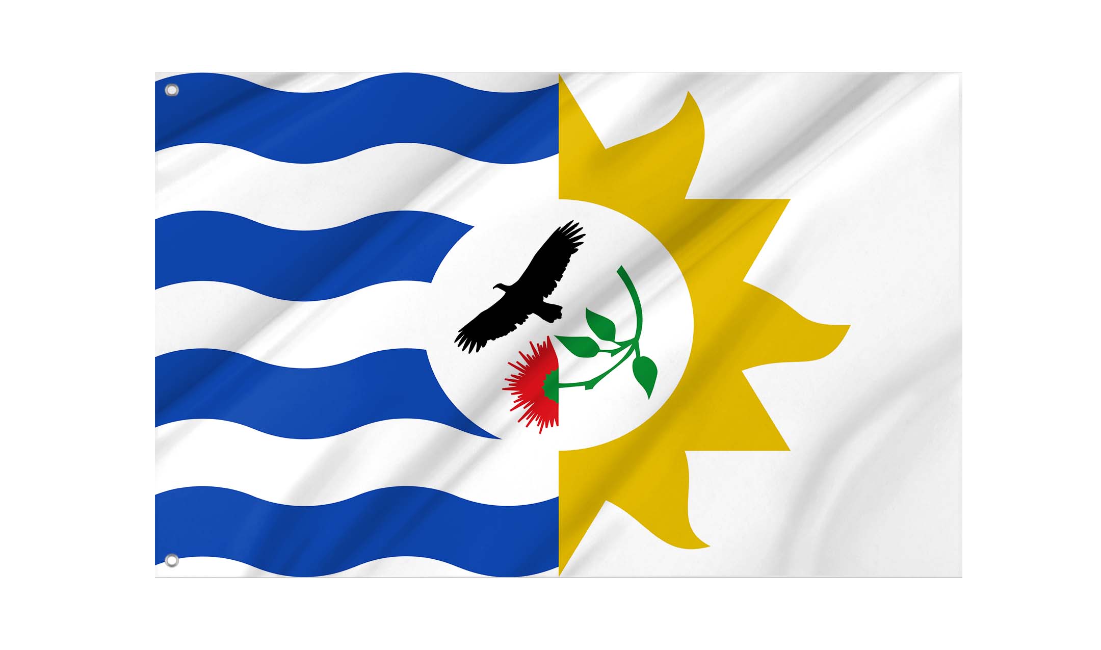 Treinta y Tres Department Flag for Indoor & Outdoor Use