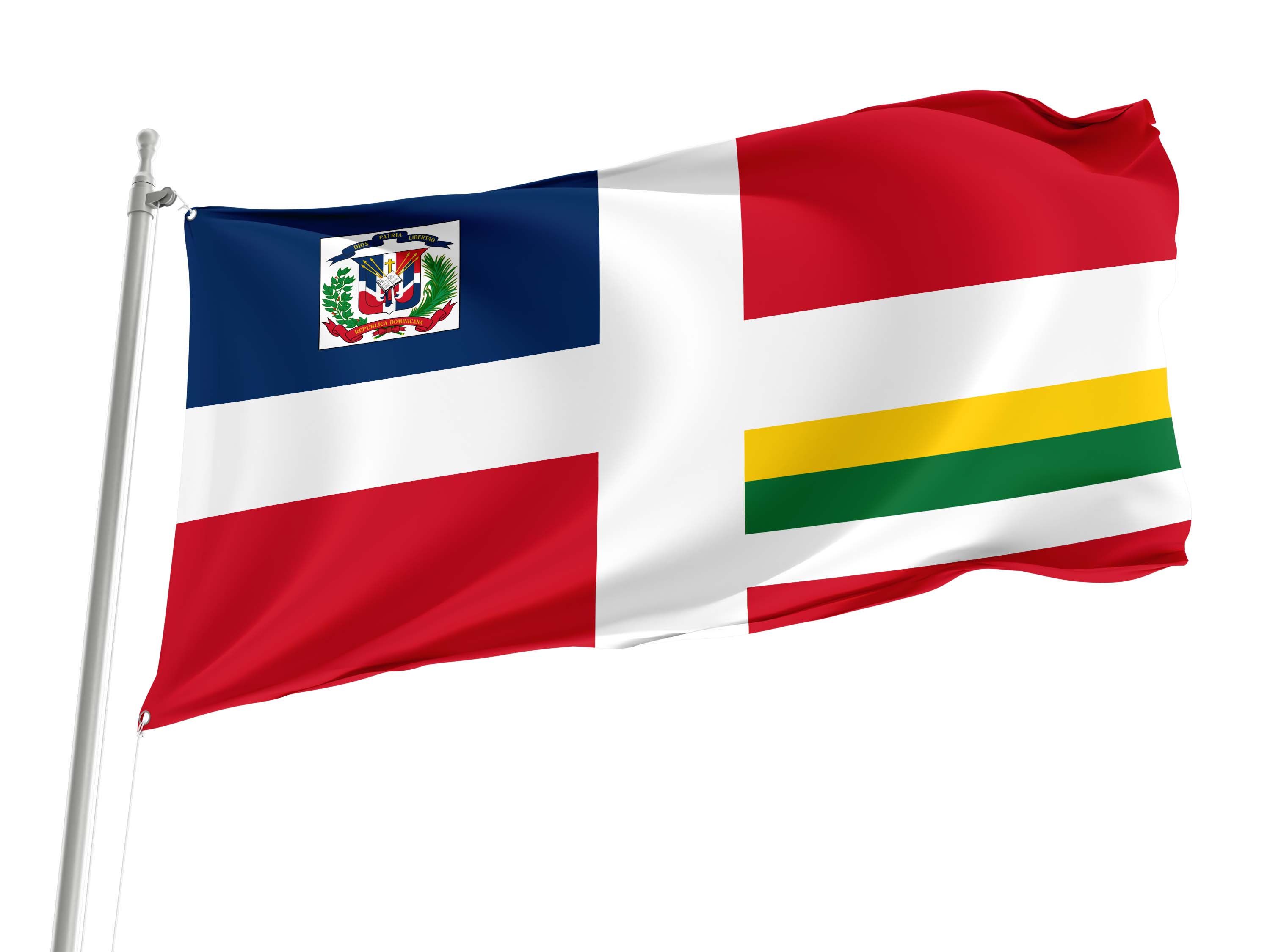 Army Flag of the Dominican Republic for Indoor & Outdoor Use