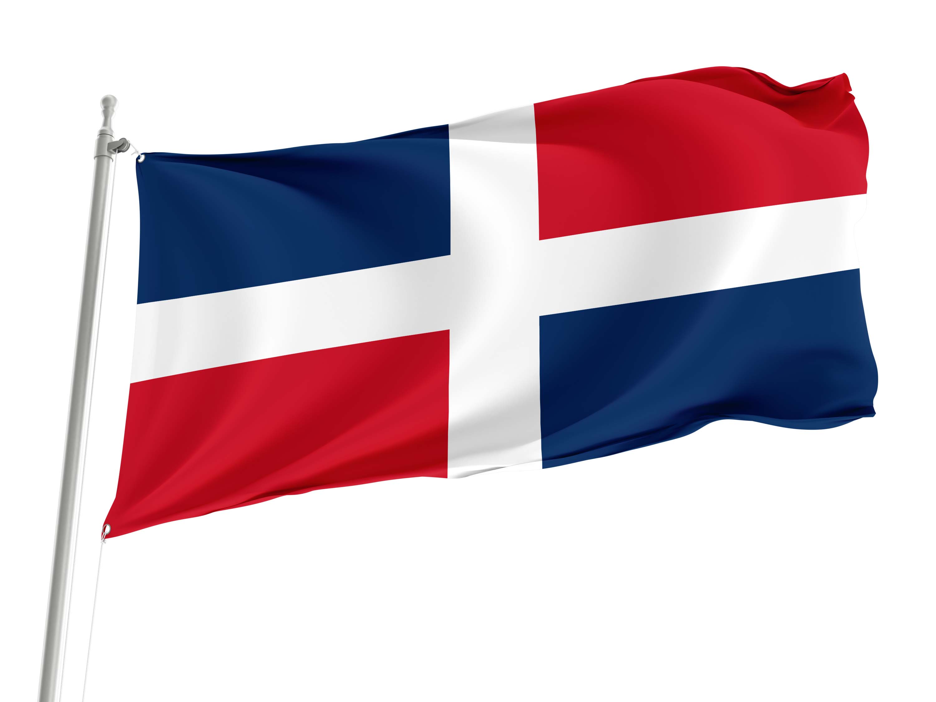 Civil Ensign of the Dominican Republic Flag for Indoor & Outdoor Use