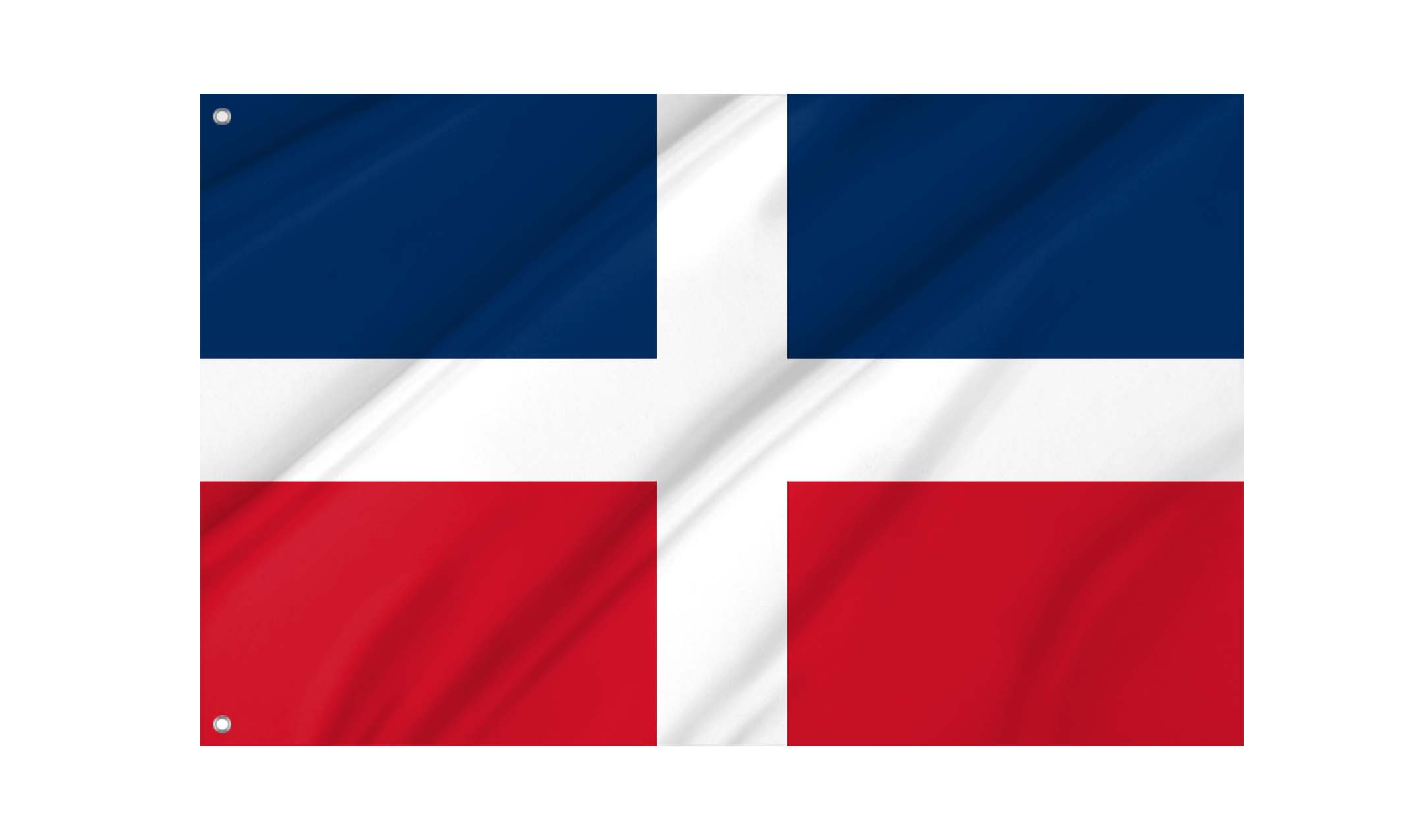 Dominican Republic 1844 Flag for Indoor & Outdoor Use