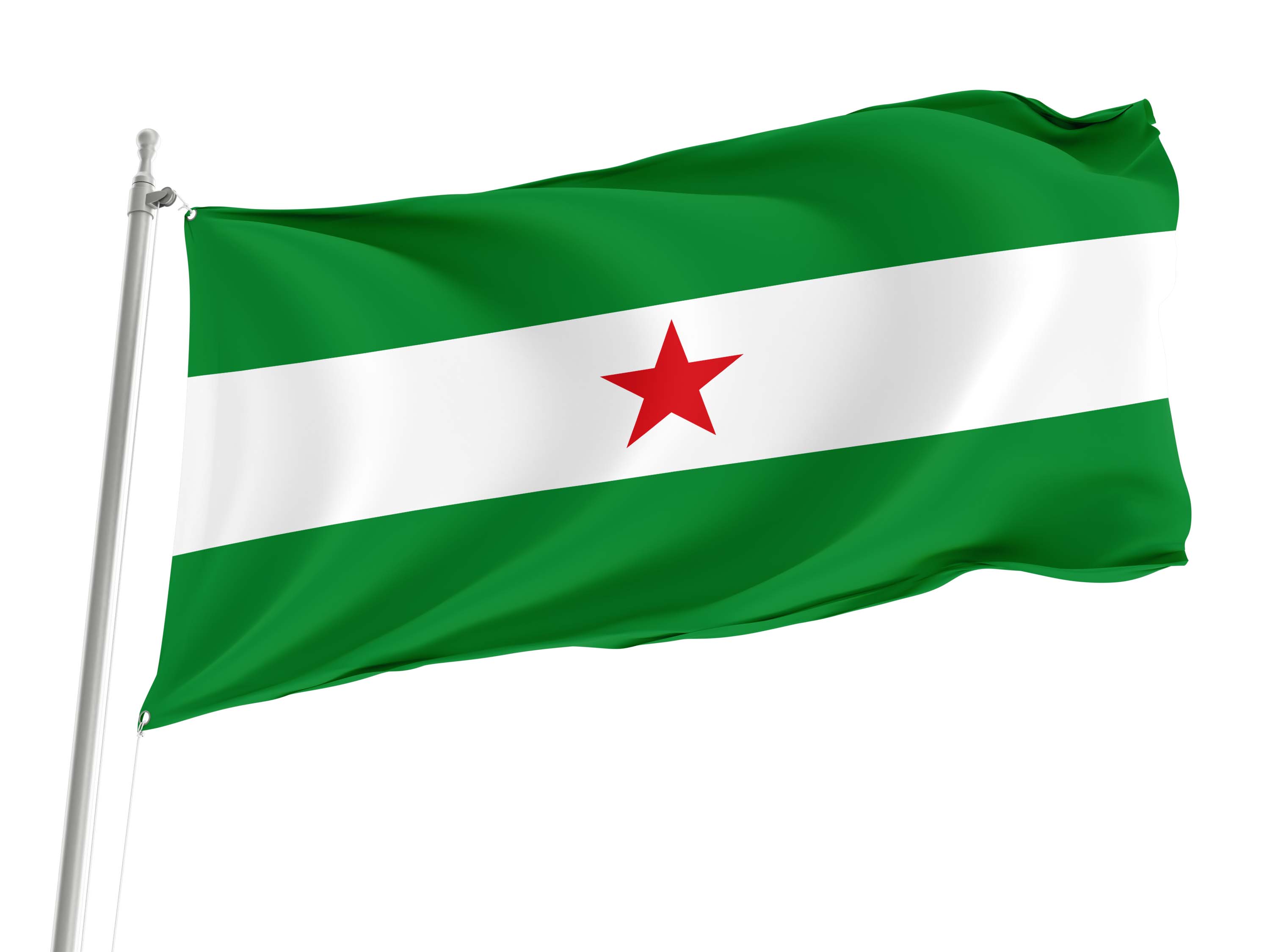 Andalusian Nation Flag for Indoor & Outdoor Use