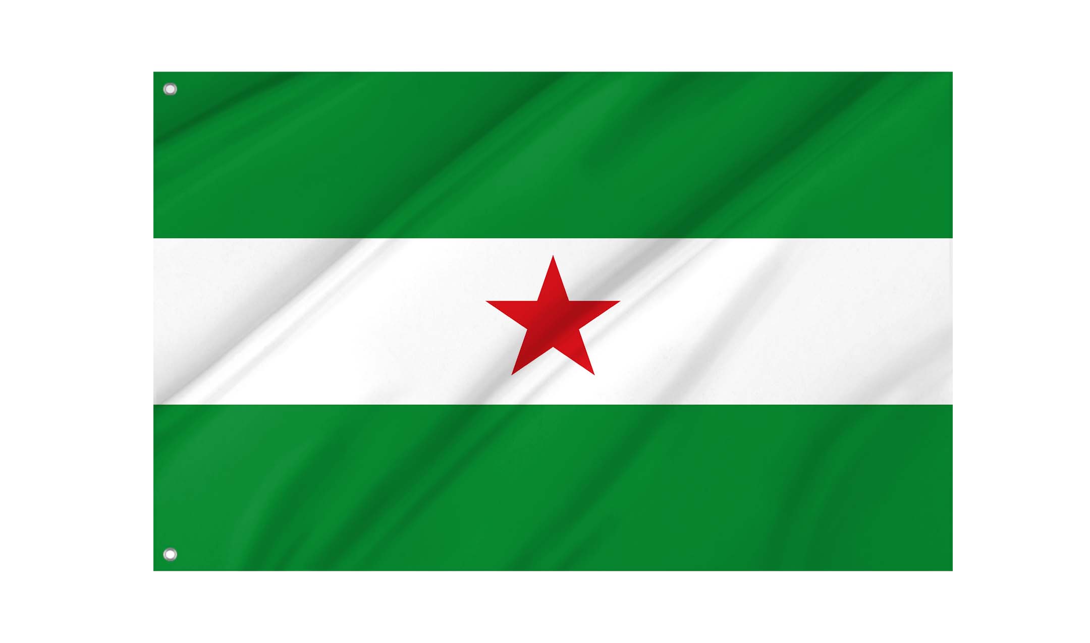 Andalusian Nation Flag for Indoor & Outdoor Use