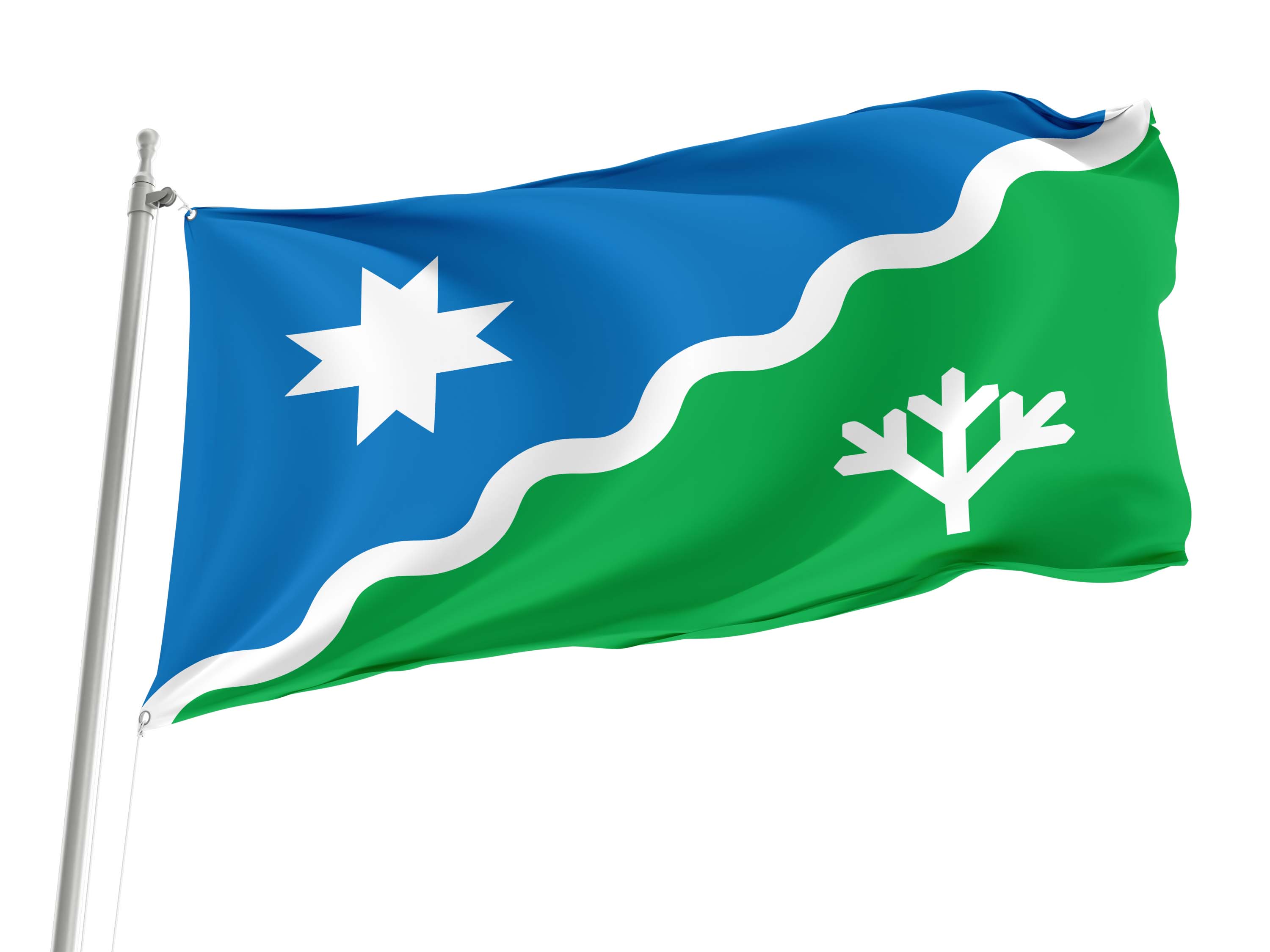 Lääne-Harju Parish Flag for Indoor & Outdoor Use