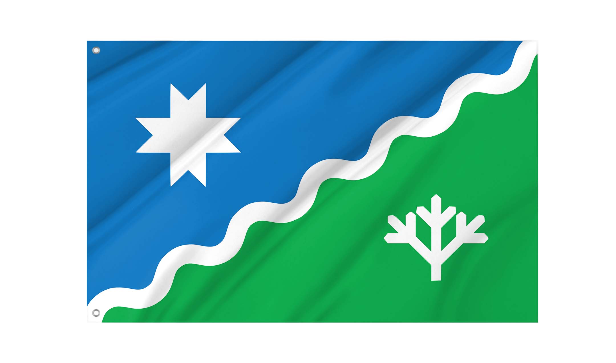 Lääne-Harju Parish Flag for Indoor & Outdoor Use