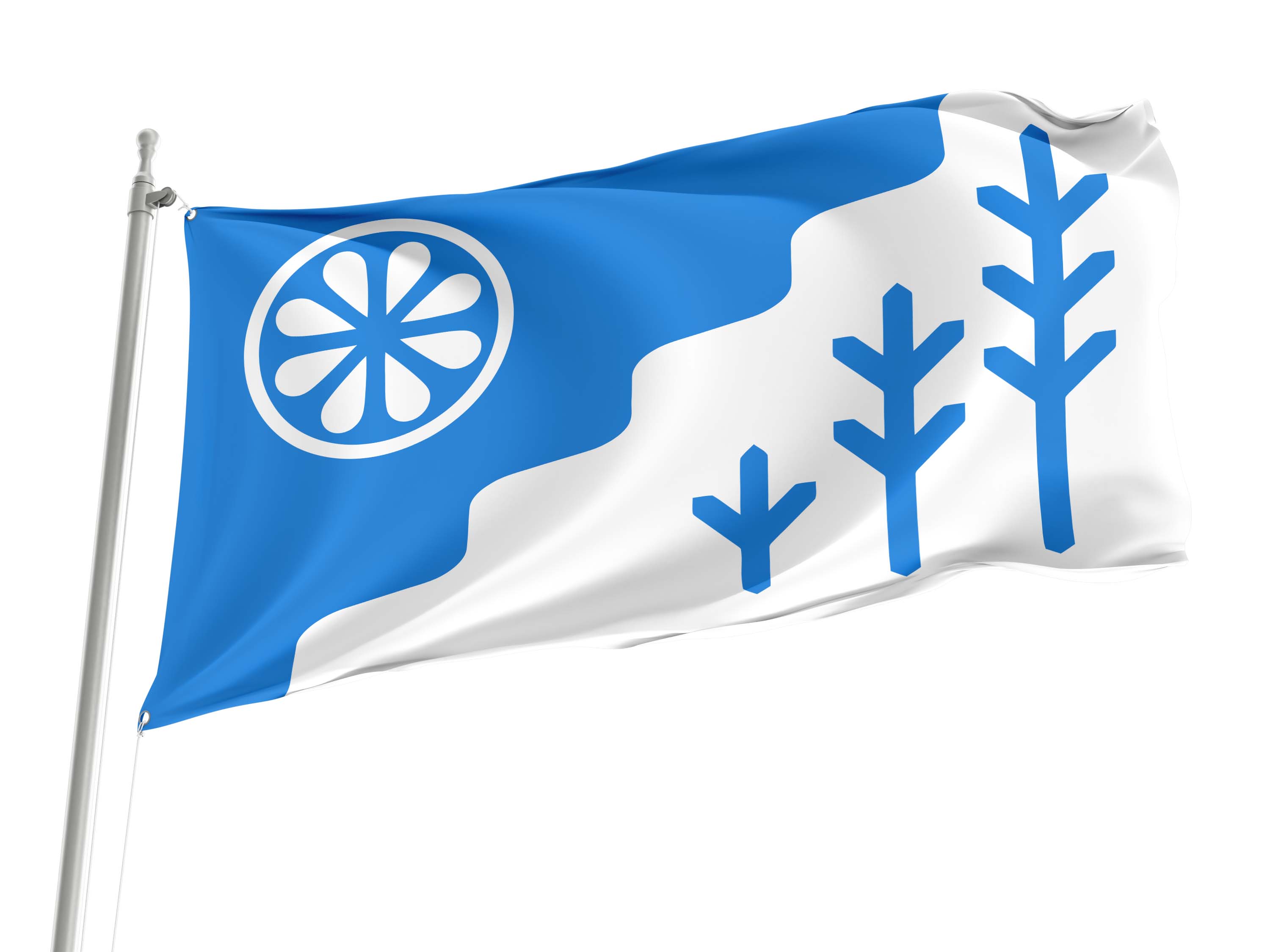 Kose Parish Flag for Indoor & Outdoor Use