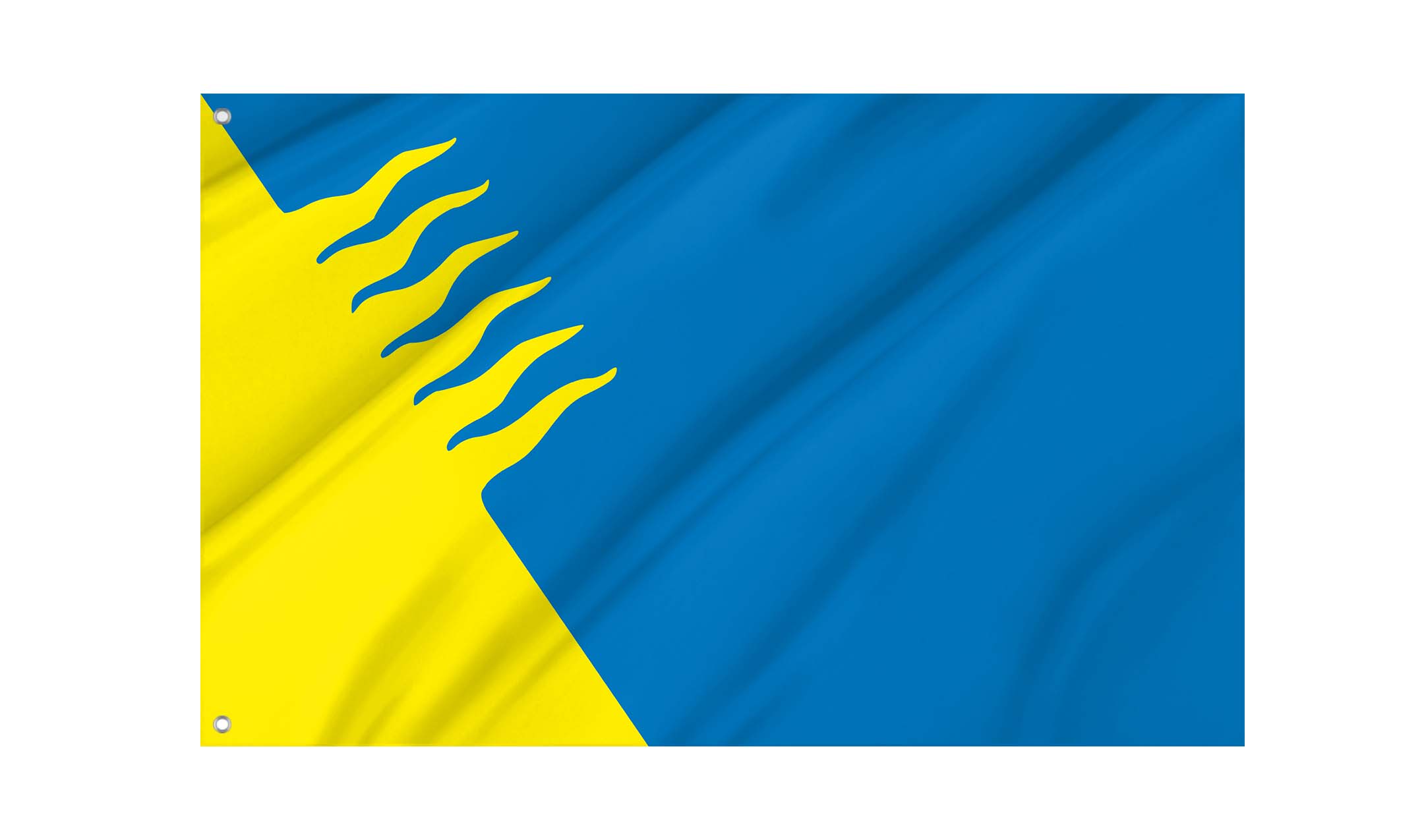 Kohtla-Järve Flag for Indoor & Outdoor Use