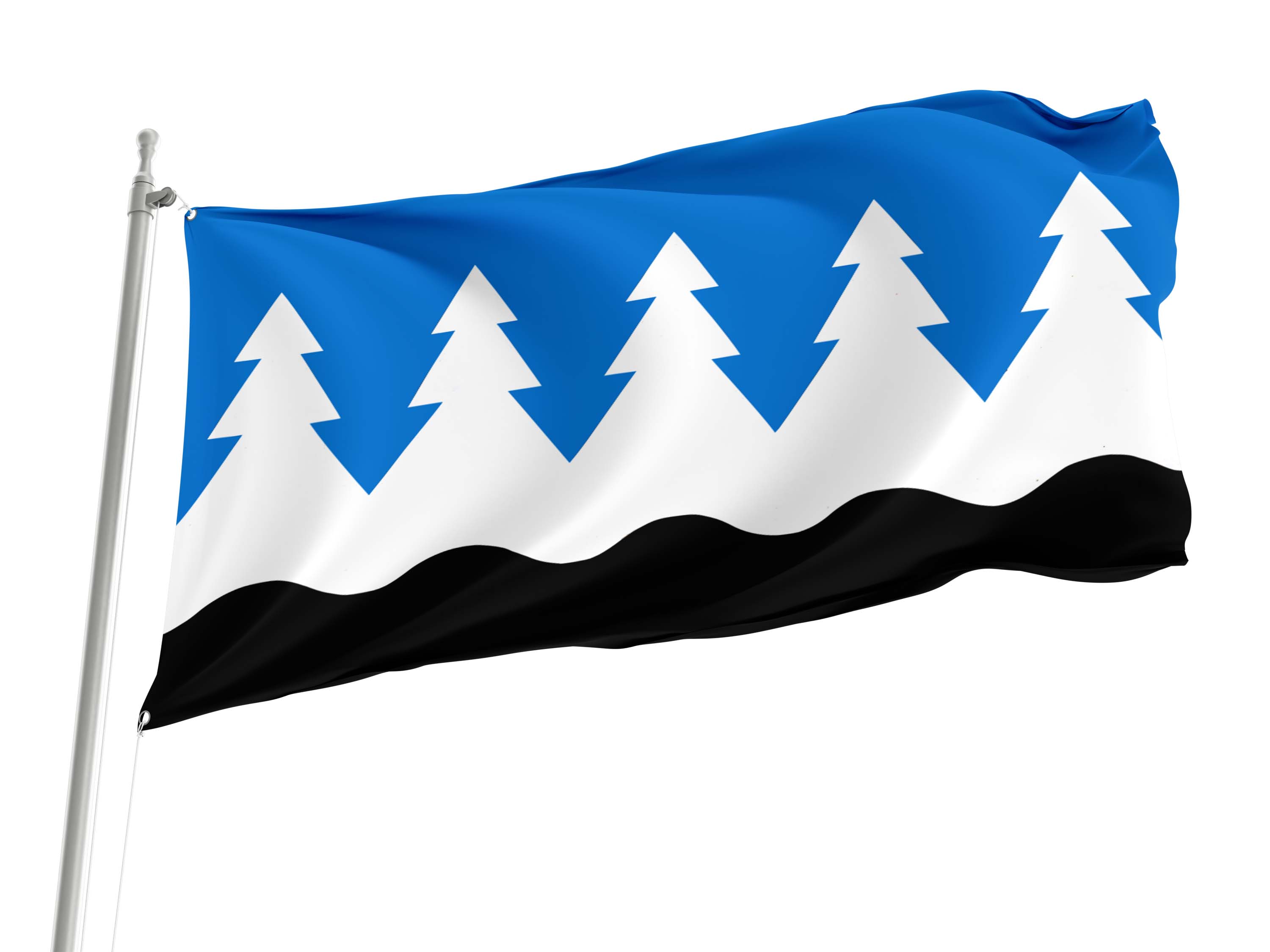 Mustvee Parish Flag for Indoor & Outdoor Use