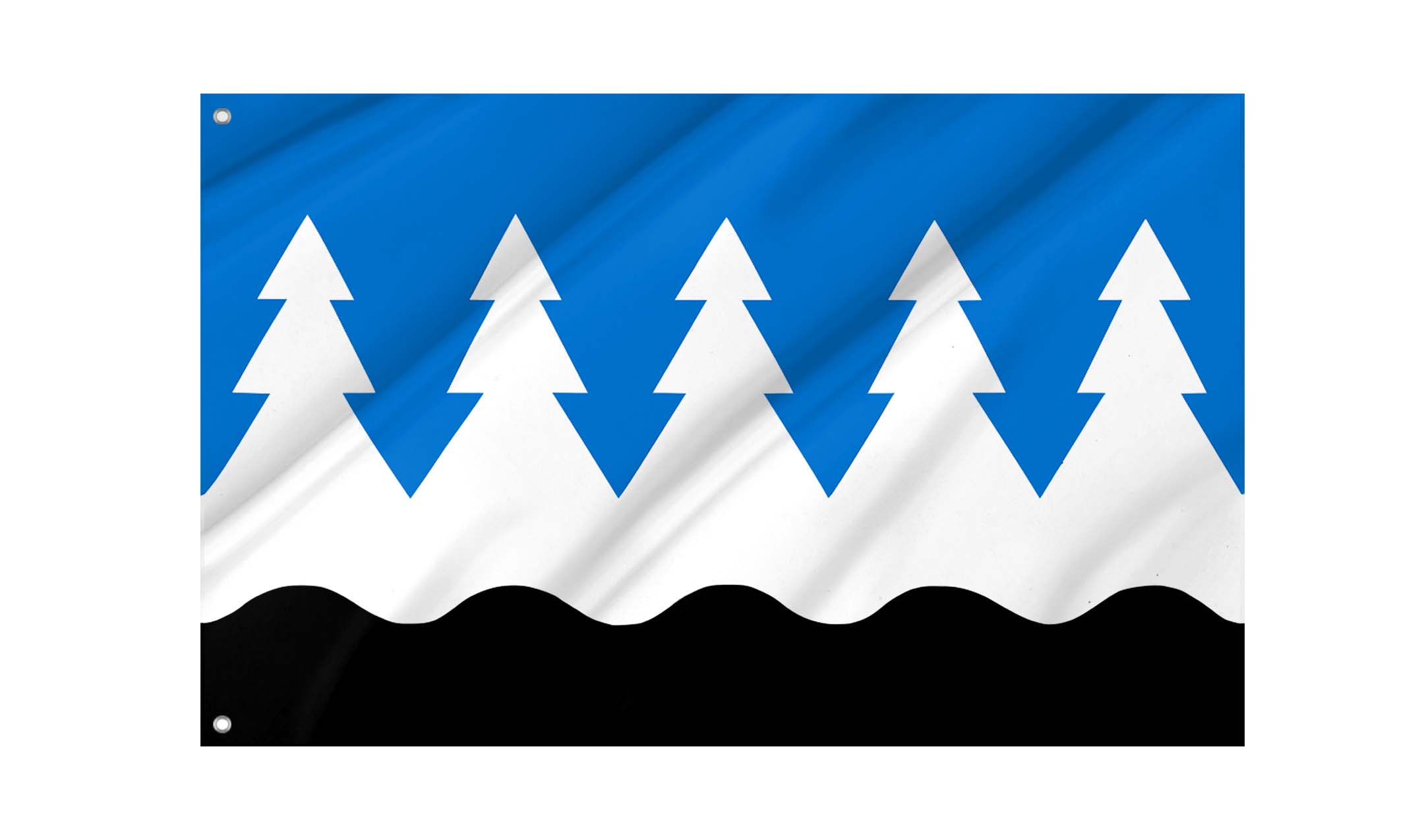 Mustvee Parish Flag for Indoor & Outdoor Use