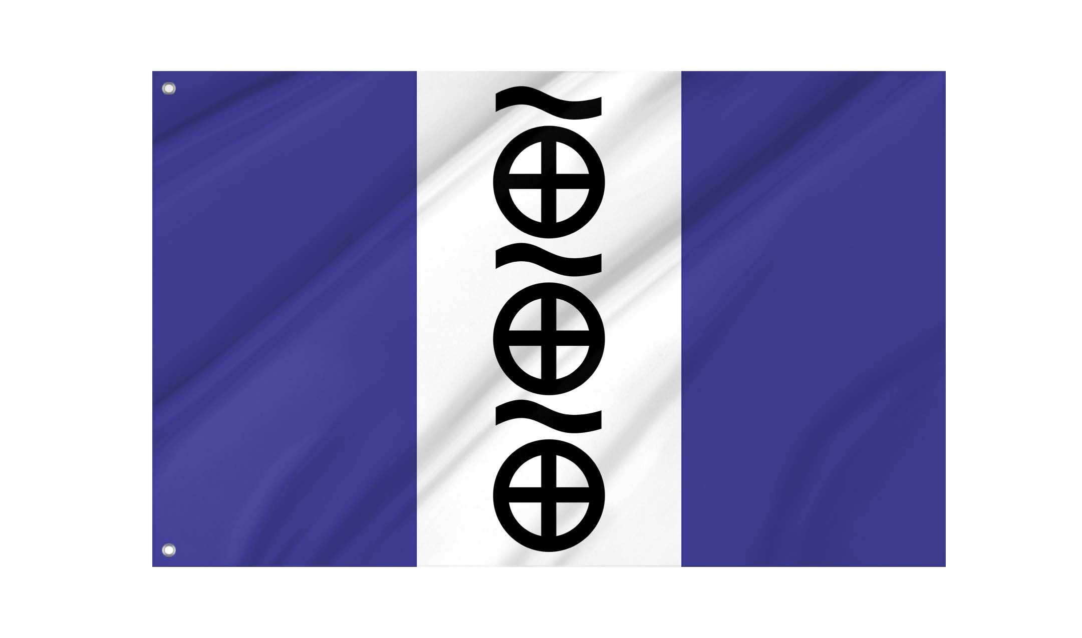 Viru-Nigula Parish Flag for Indoor & Outdoor Use