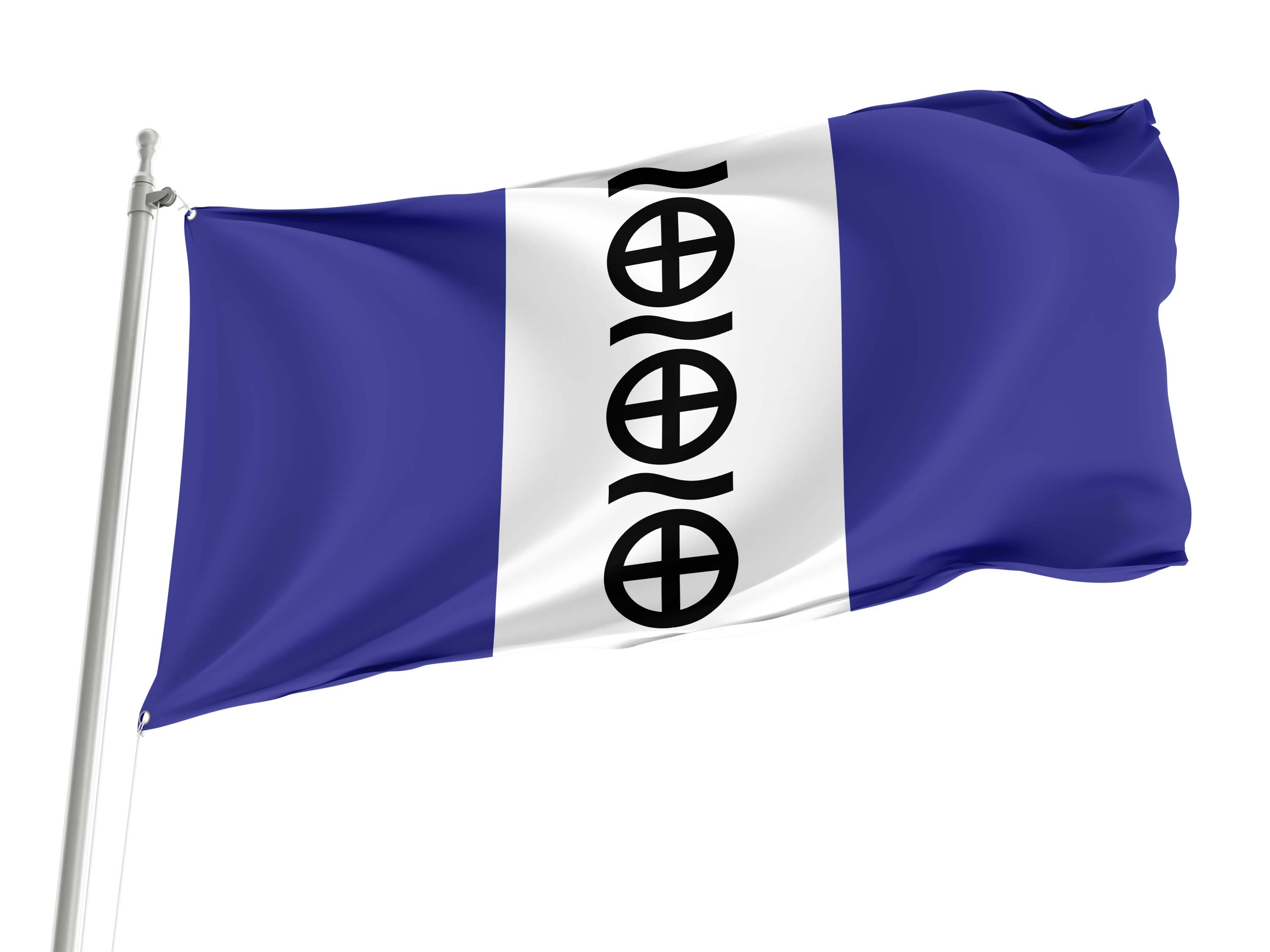 Viru-Nigula Parish Flag for Indoor & Outdoor Use