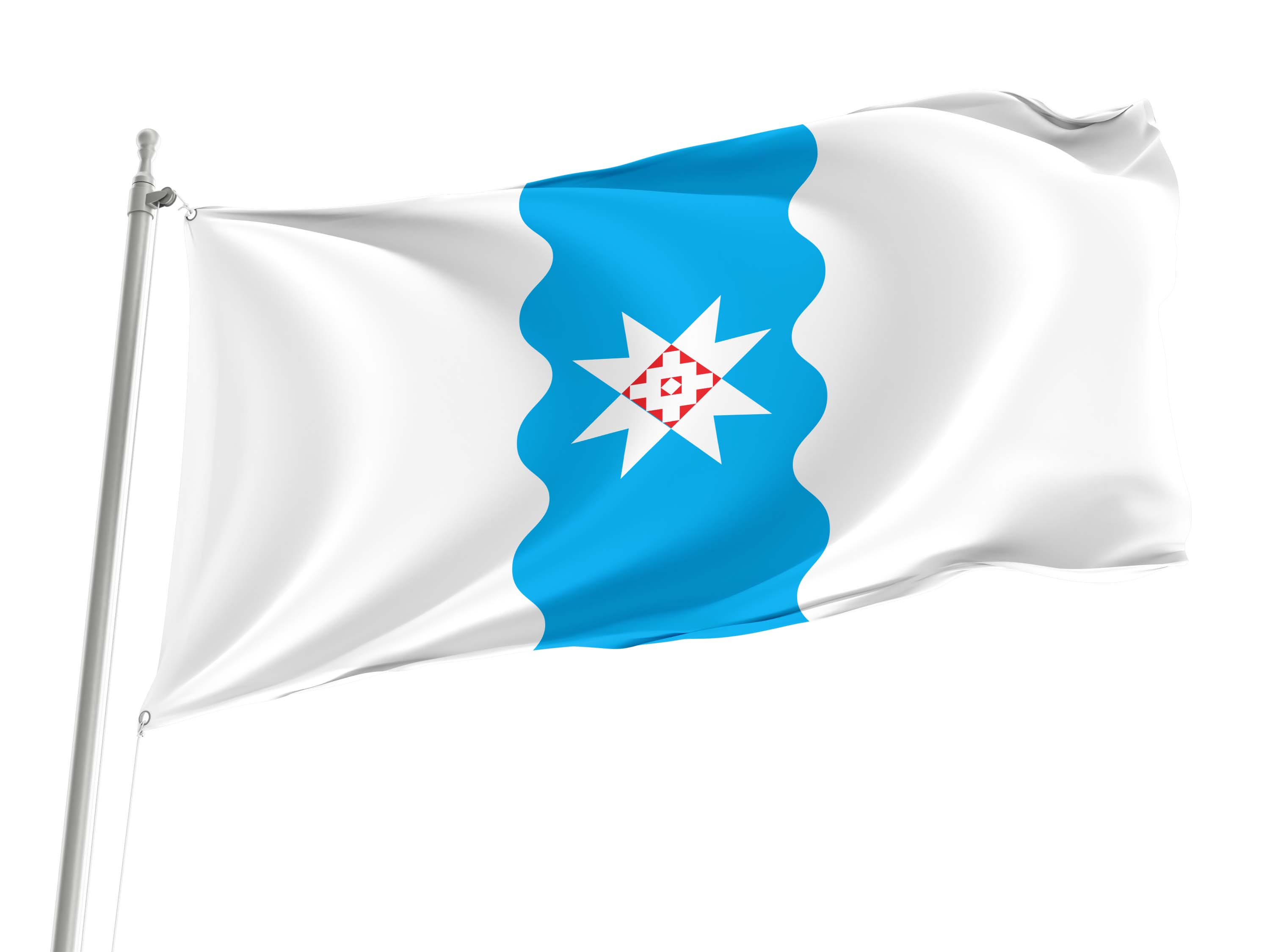 Muhu Parish Flag for Indoor & Outdoor Use