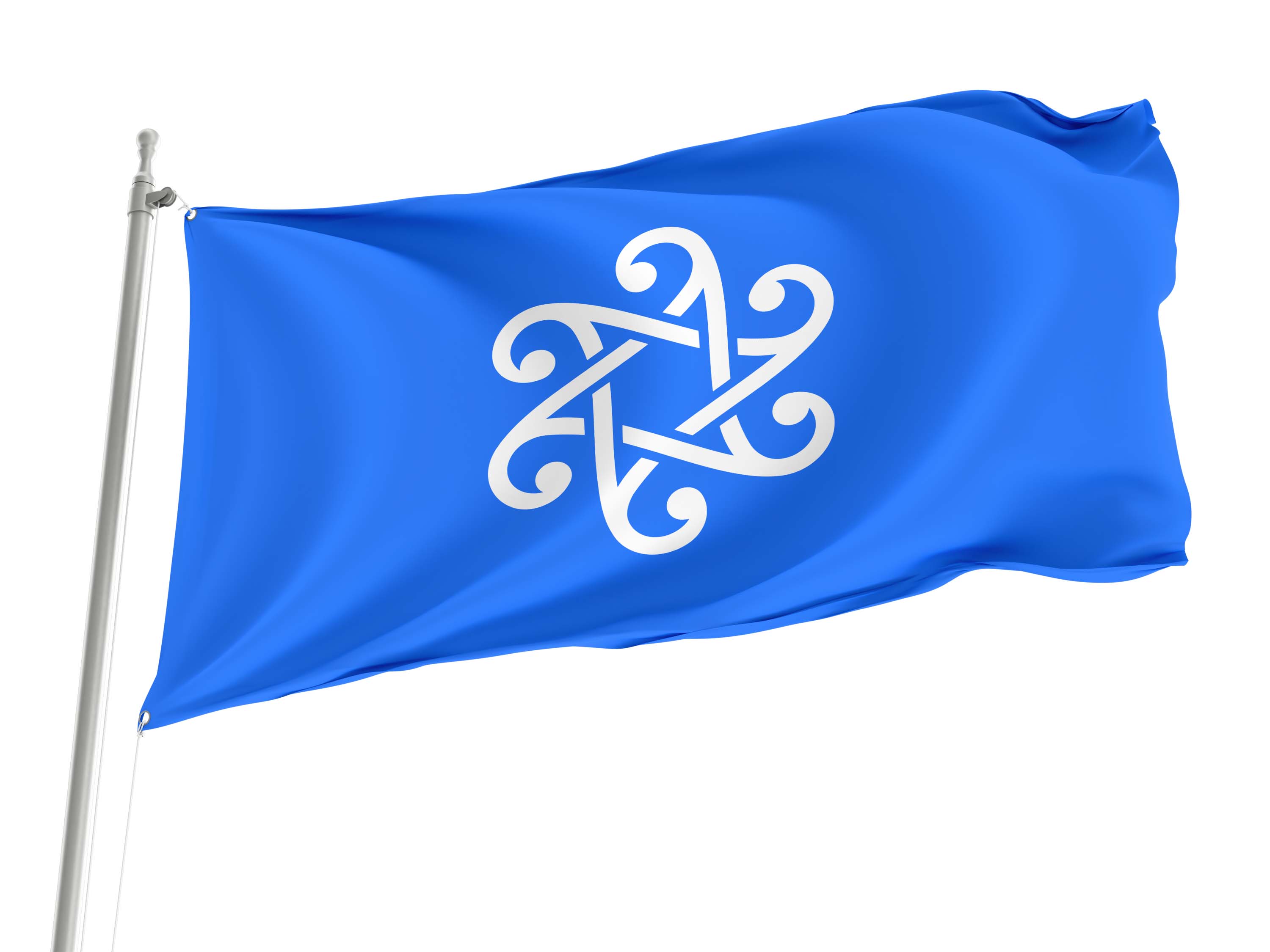Elva Parish Flag for Indoor & Outdoor Use