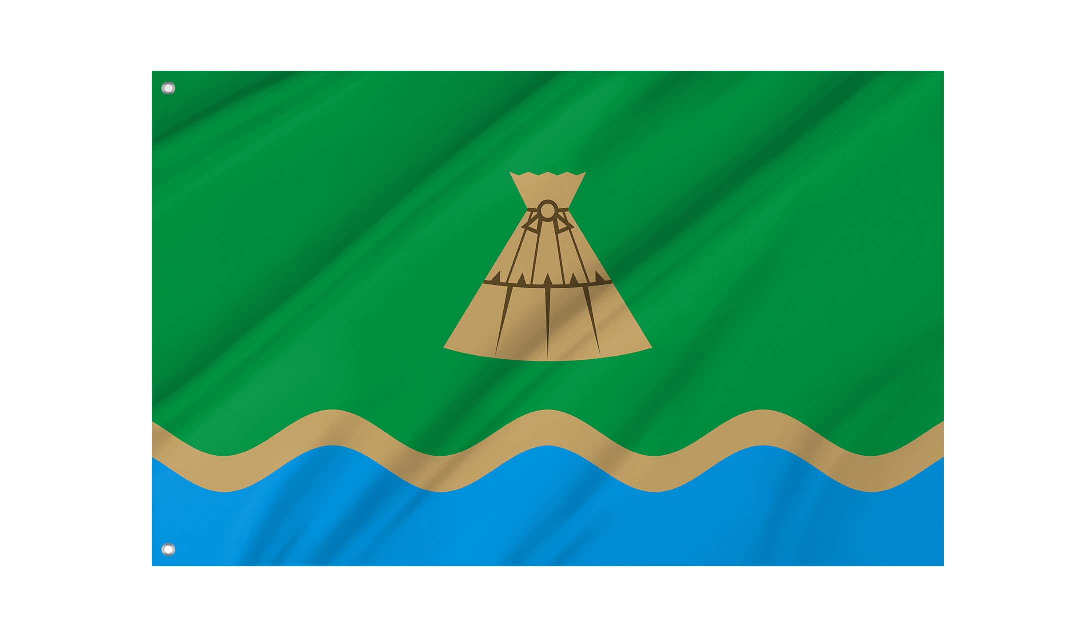 Luunja Parish Flag for Indoor & Outdoor Use