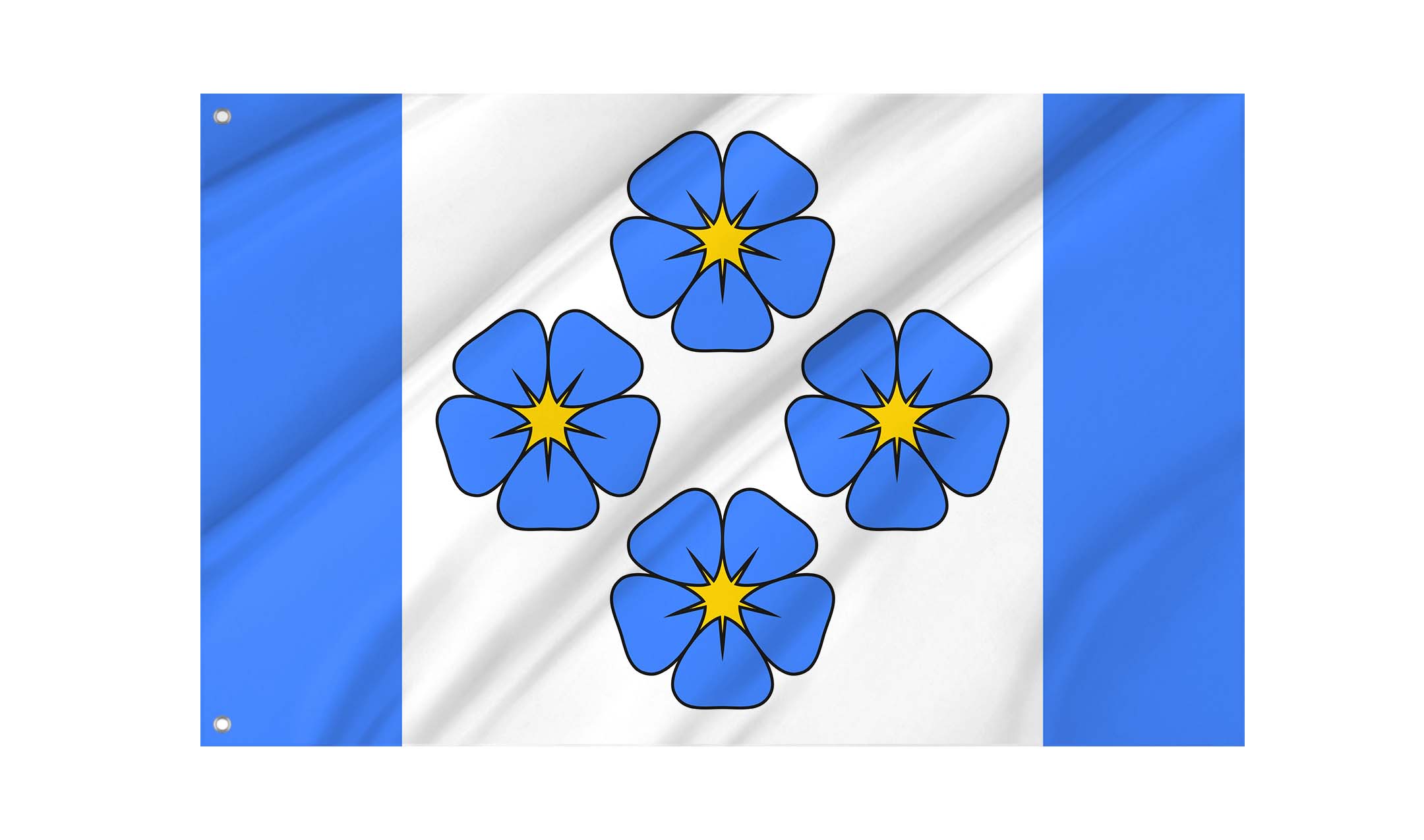 Mulgi Parish Flag for Indoor & Outdoor Use
