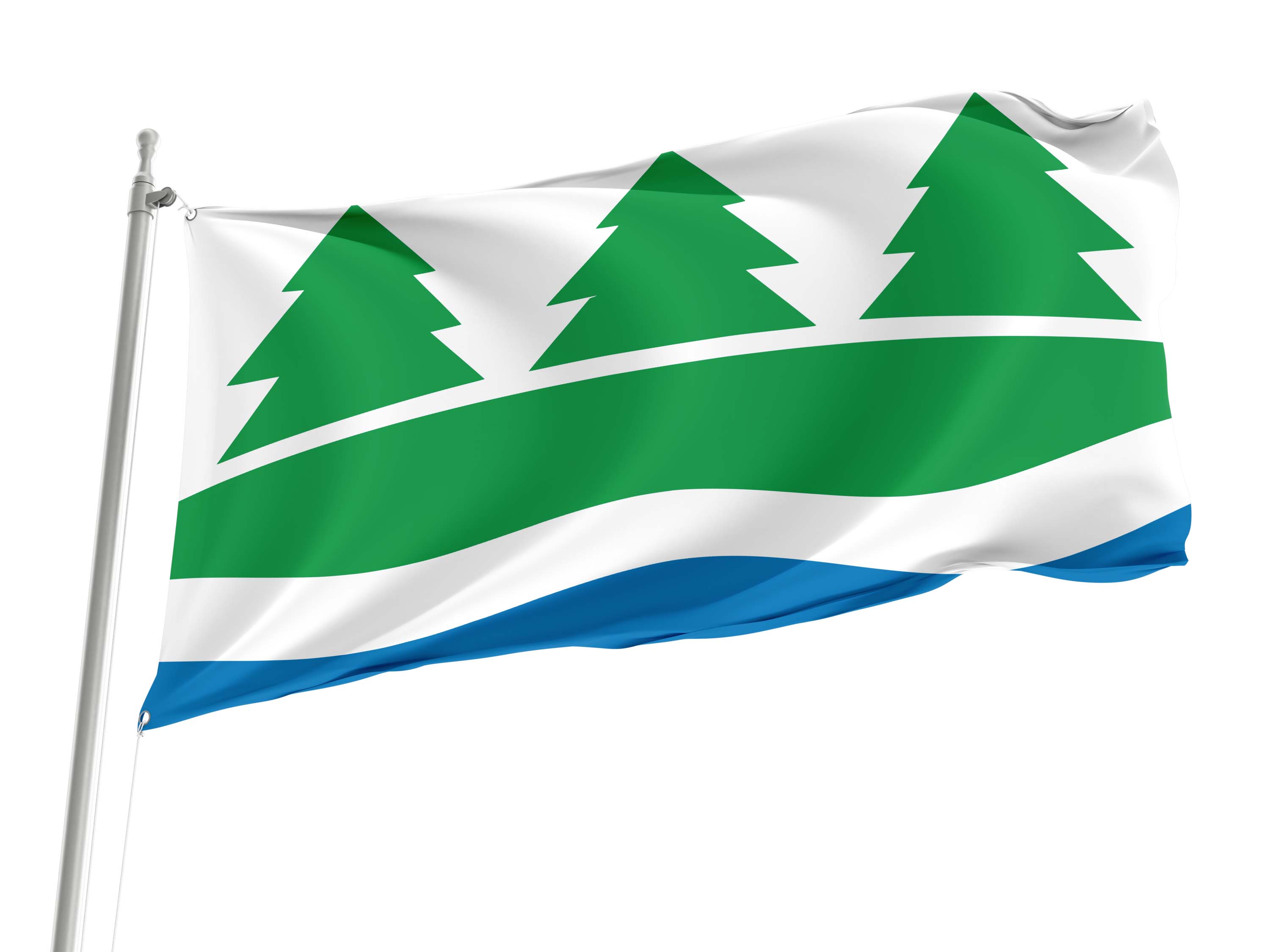 Rõuge Parish Flag for Indoor & Outdoor Use