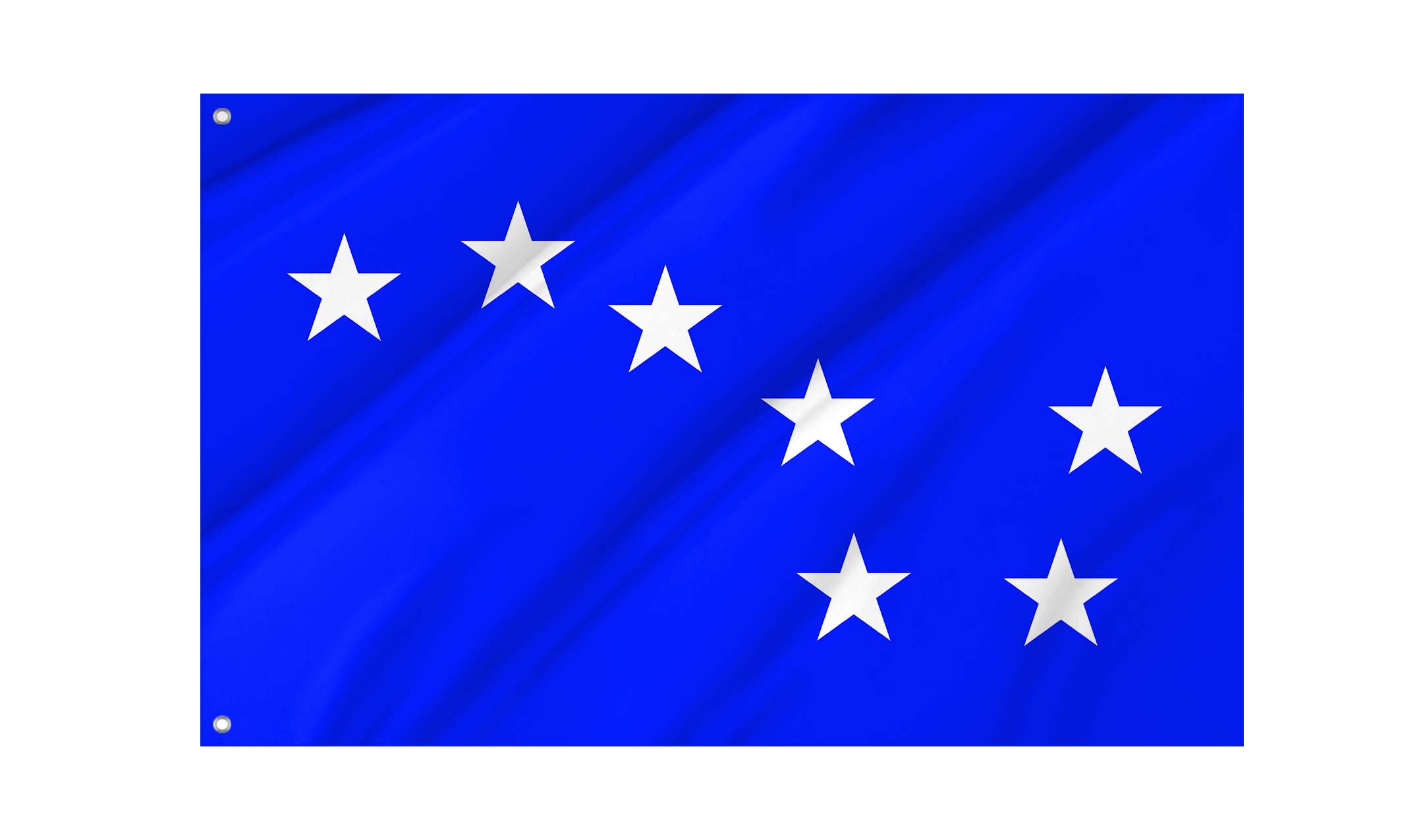 Starry Plough Blue Flag for Indoor & Outdoor Use