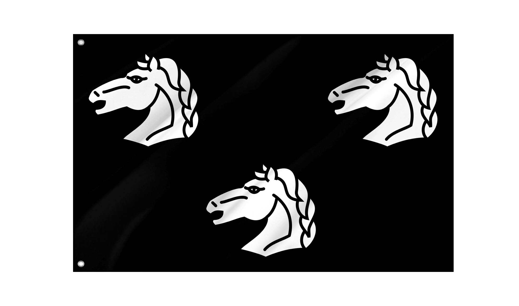 Montgomeryshire Flag for Indoor & Outdoor Use
