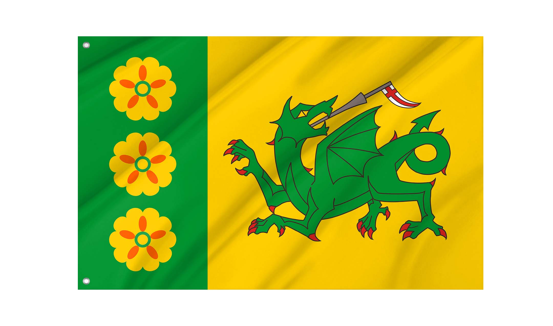 Evenley Flag for Indoor & Outdoor Use