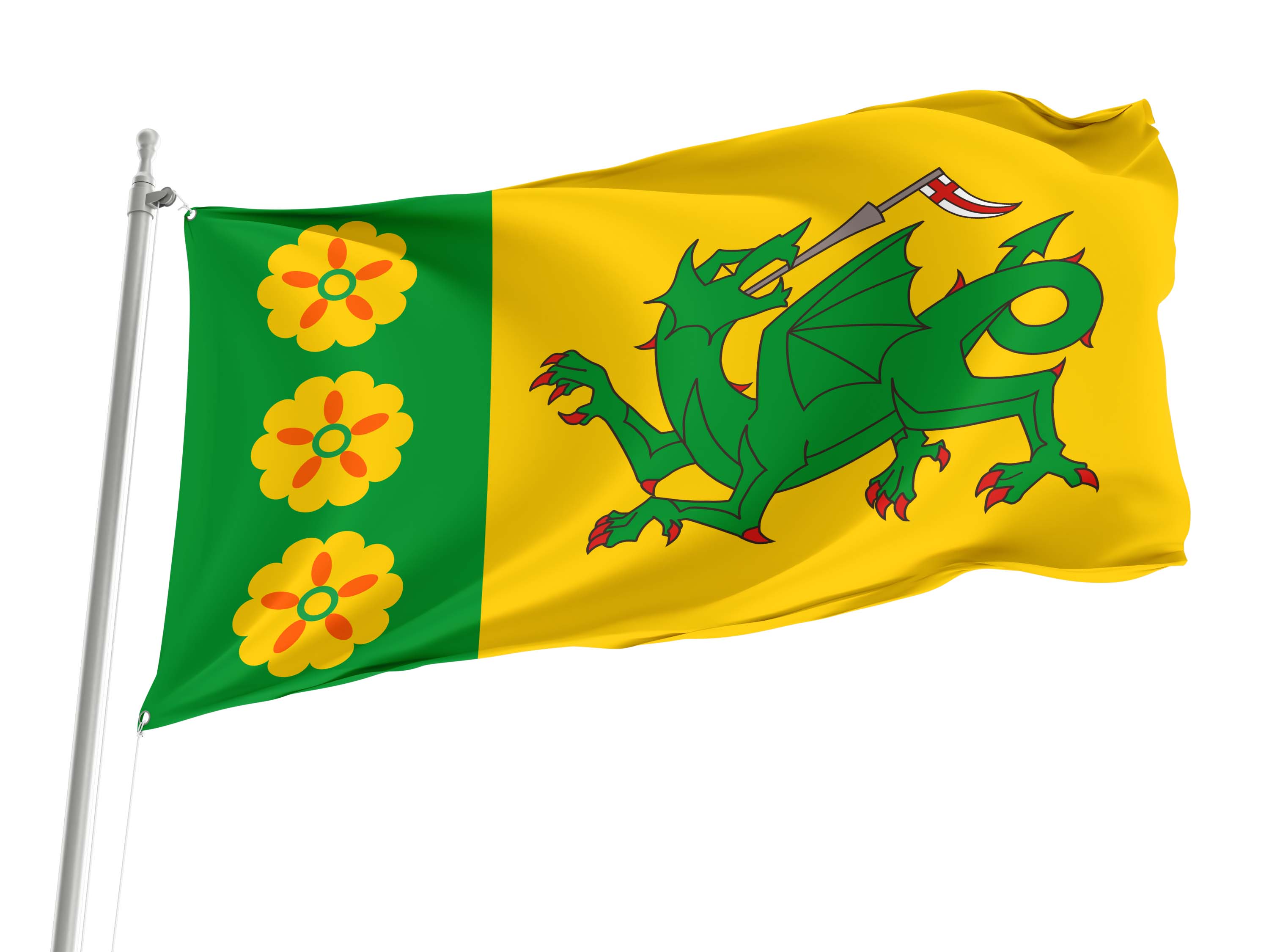 Evenley Flag for Indoor & Outdoor Use